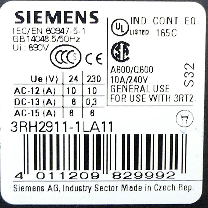 auxiliary switch  Refurbished