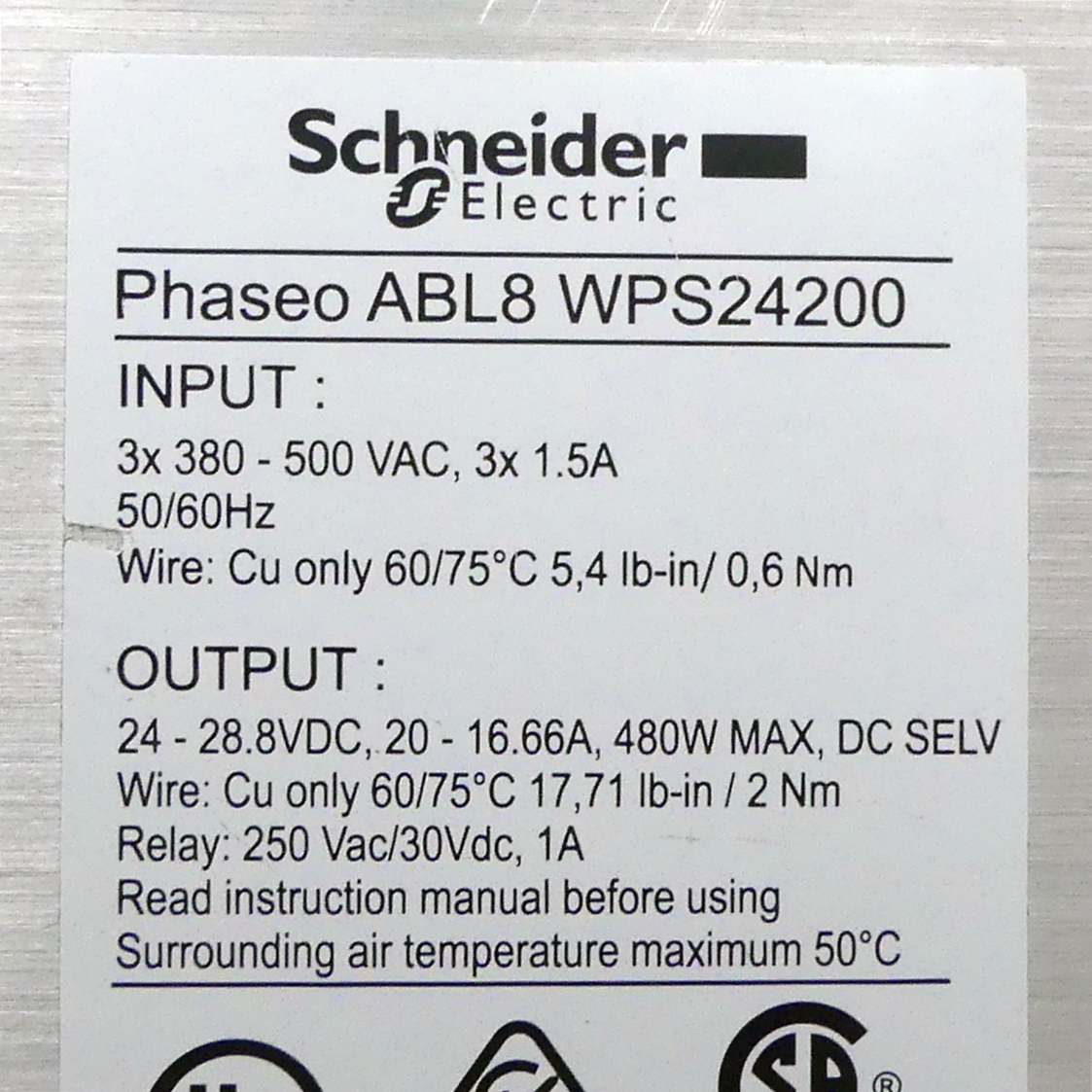 Spannungsversorgung Phaseo  Neuwertig