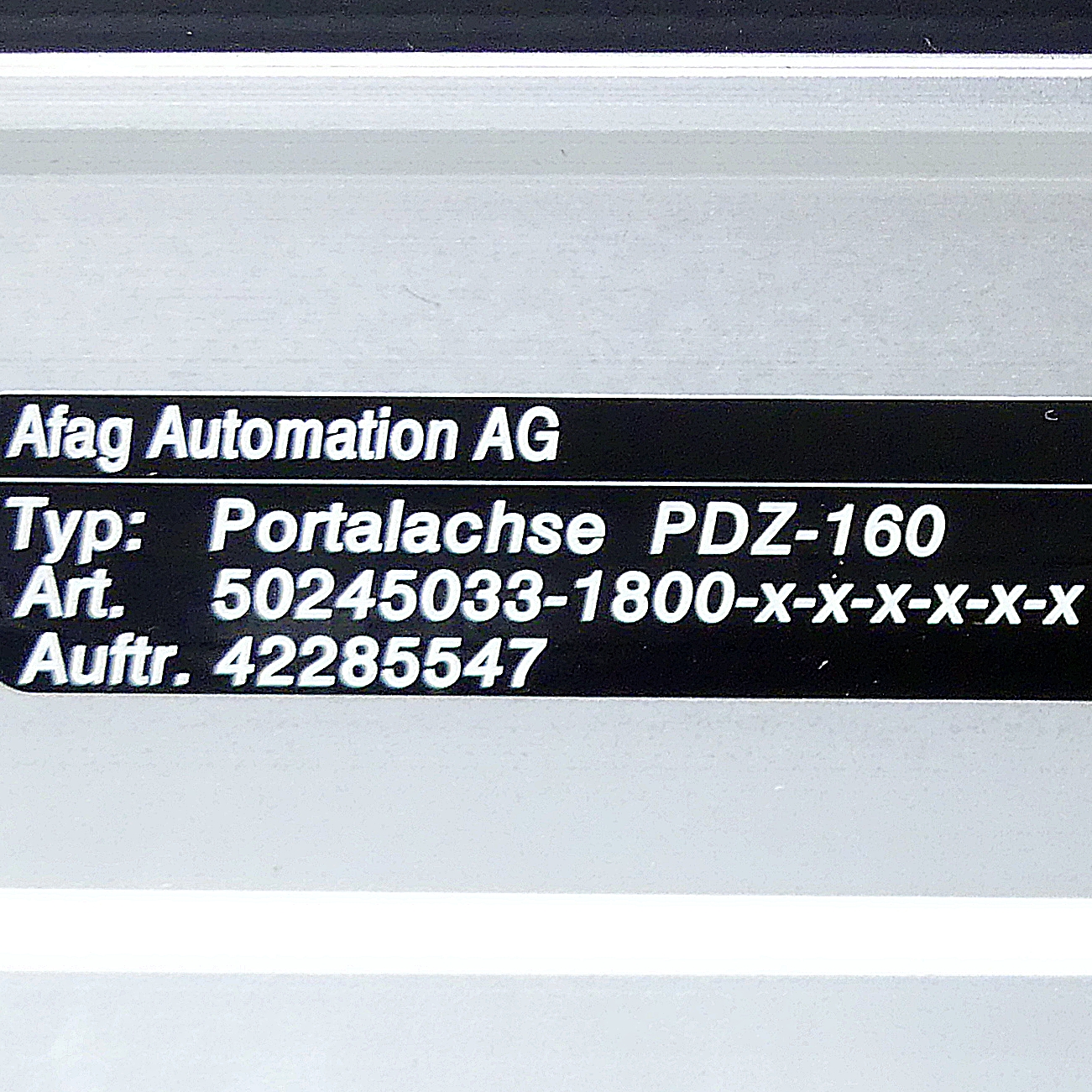 Portalachse PDZ-160 New