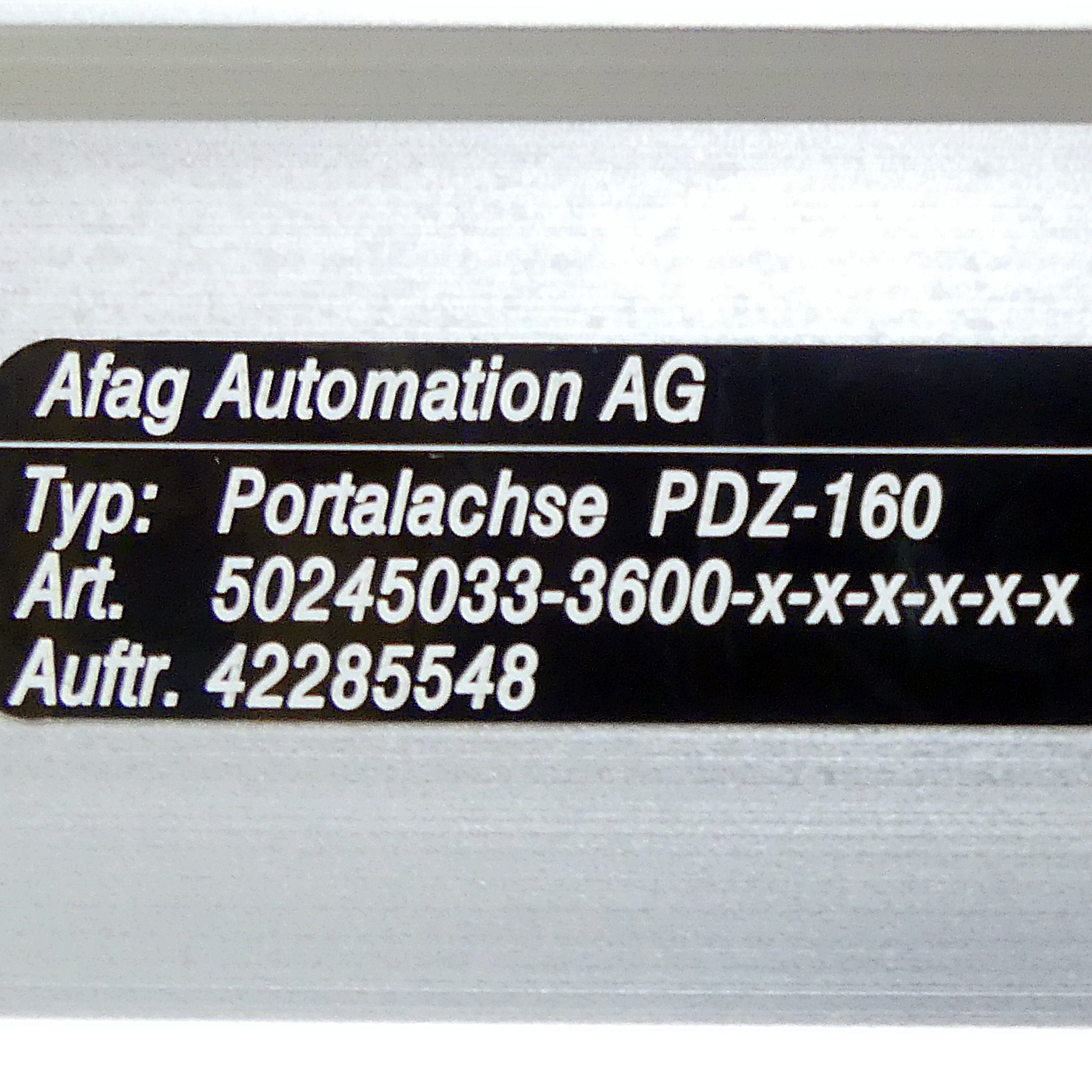 Portalachse PDZ-160 Neu