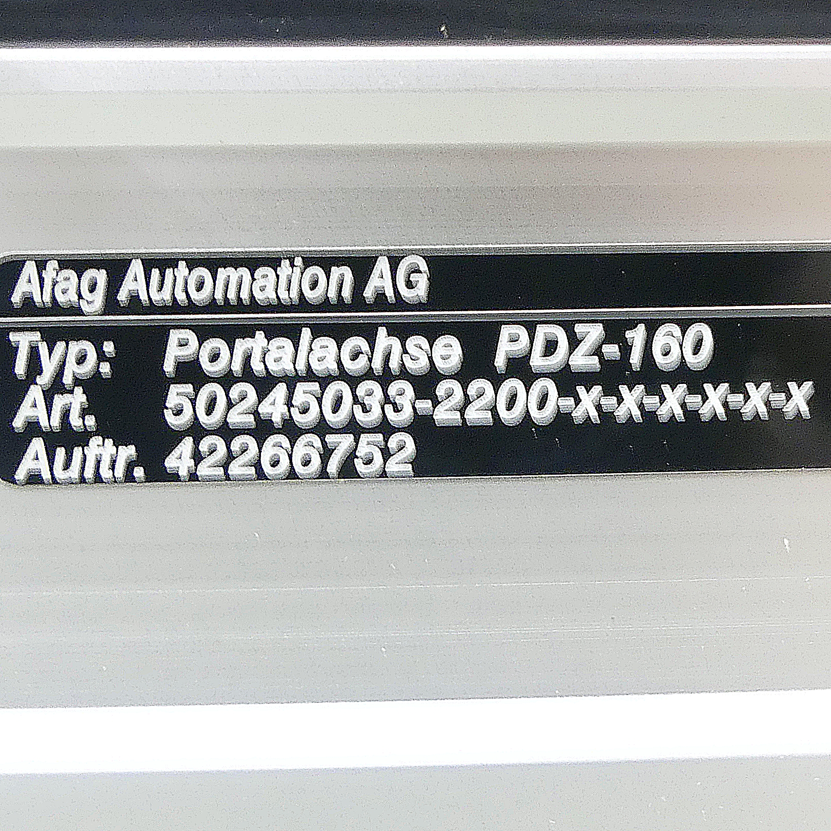 Portalachse PDZ-160 Neu