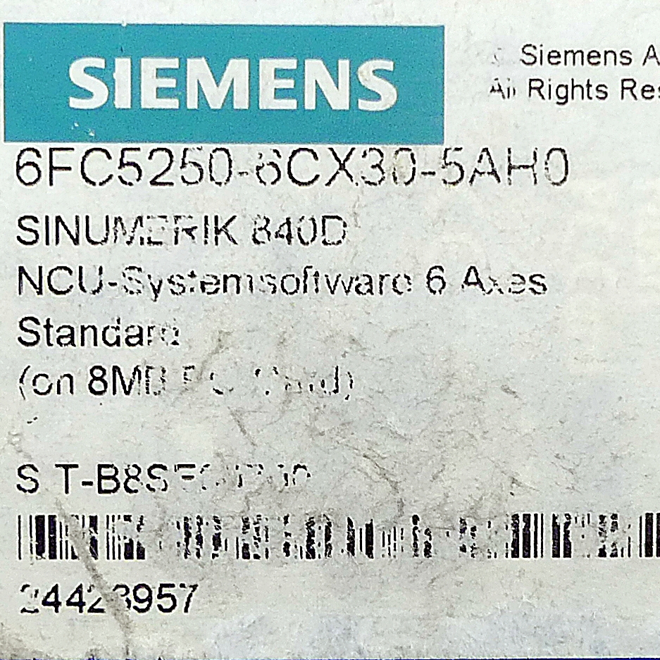 Sinumerik 840D NCU 6Axes Card  Gebraucht