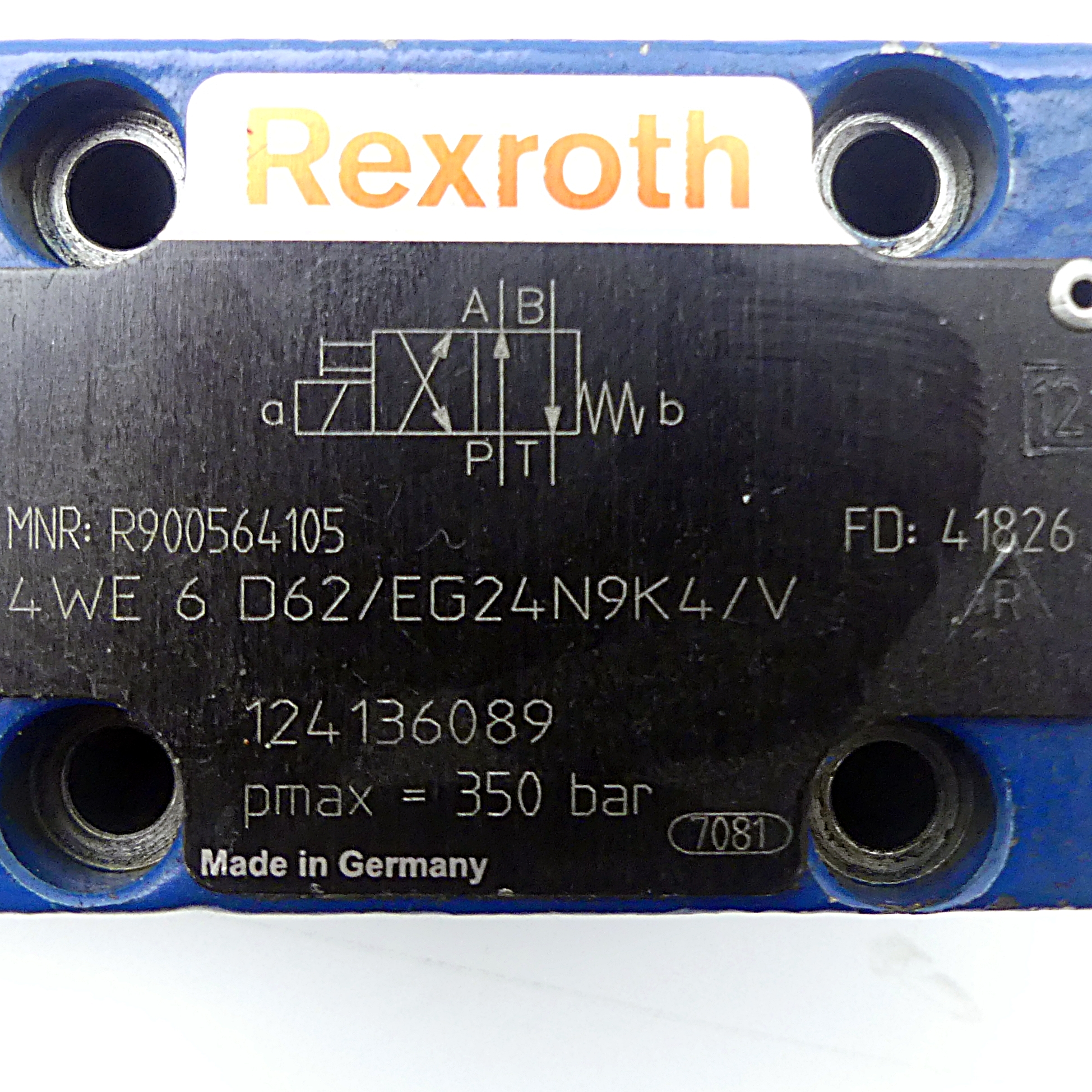 4/2 Wegeventil 4 WE 6 D62/EG24N9K4/V Used