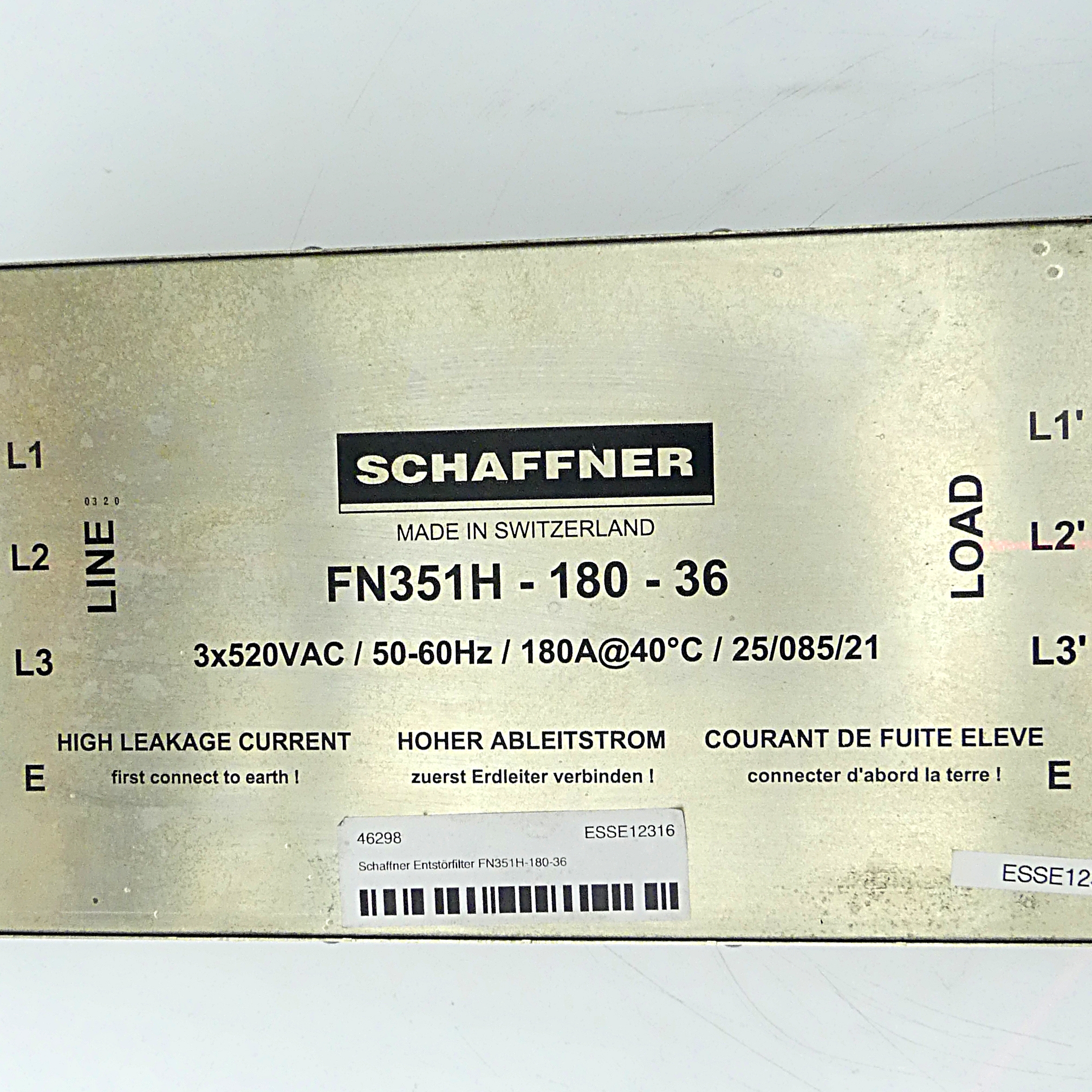 Entstörfilter  Gebraucht