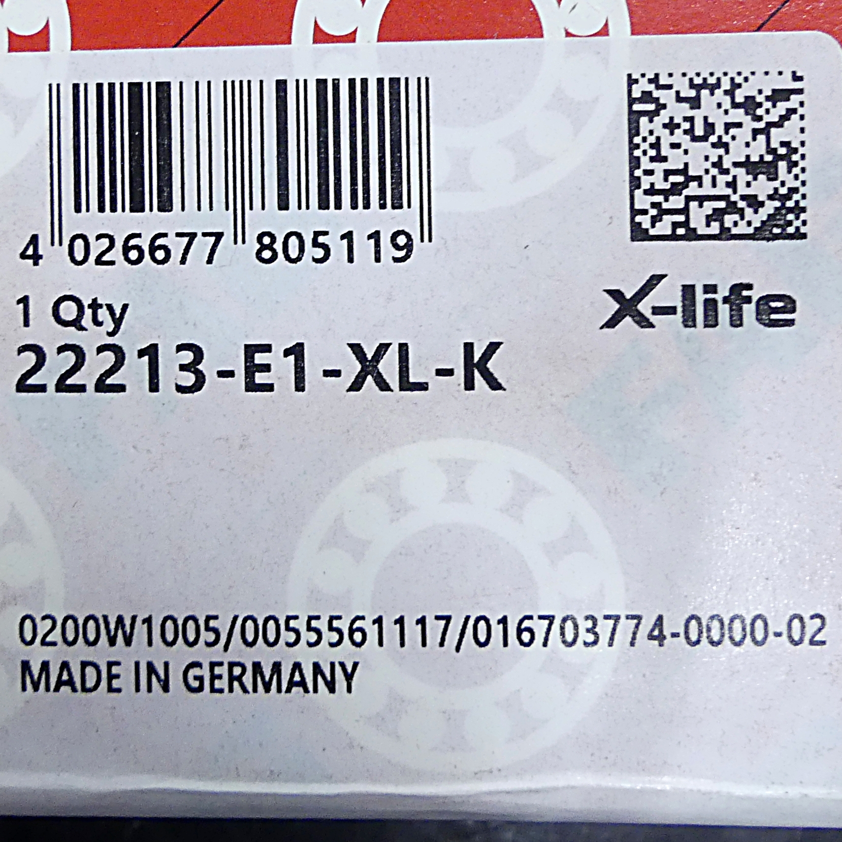 Spherical roller bearing  New FS