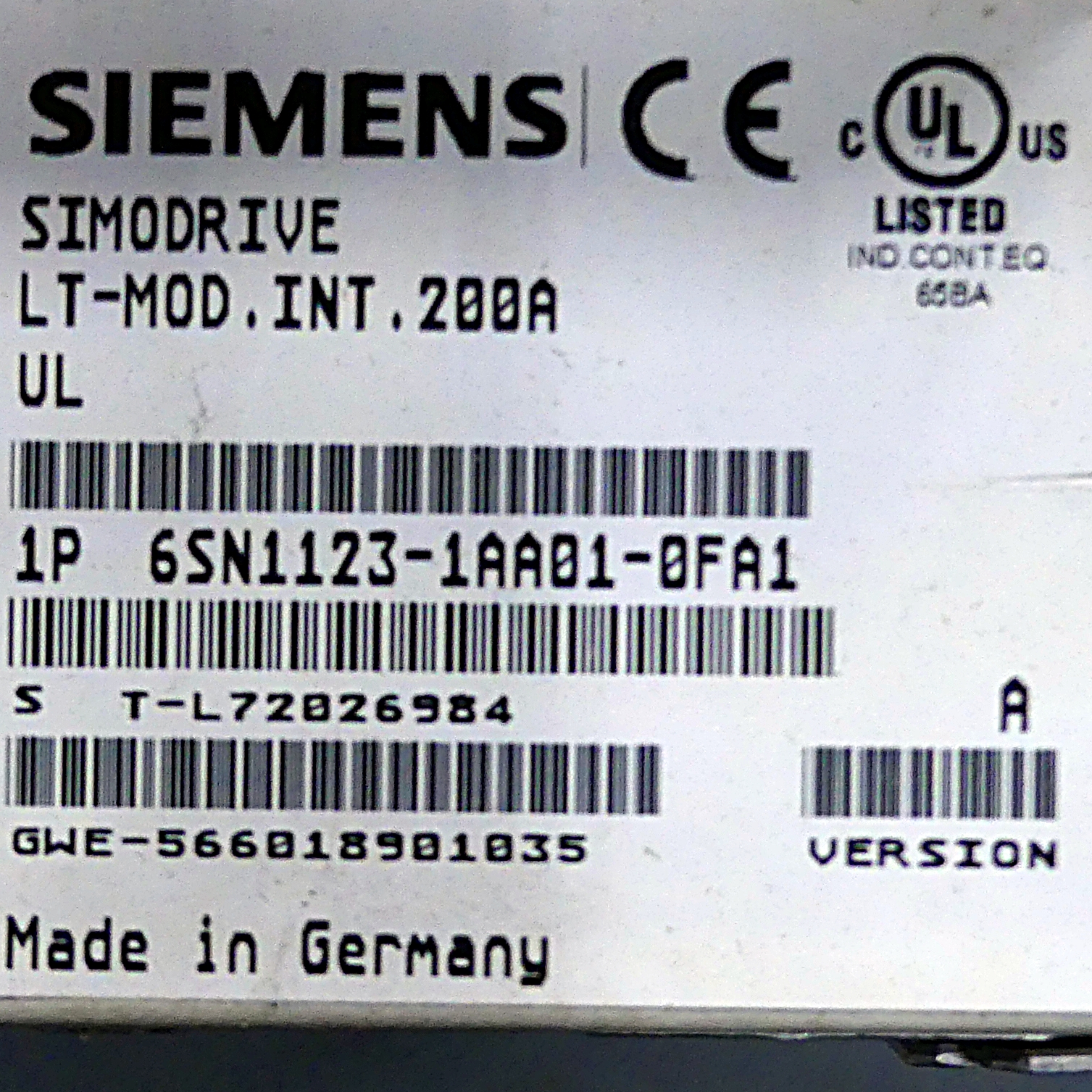 LT Module SIMODRIVE  