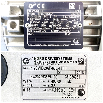 Getriebemotor mit Fremdlüfter 