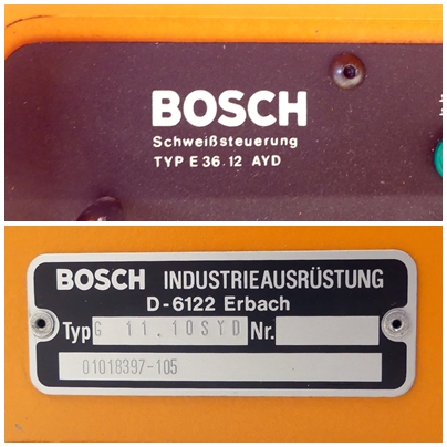 Schweißsteuerung E36.12 AYD 