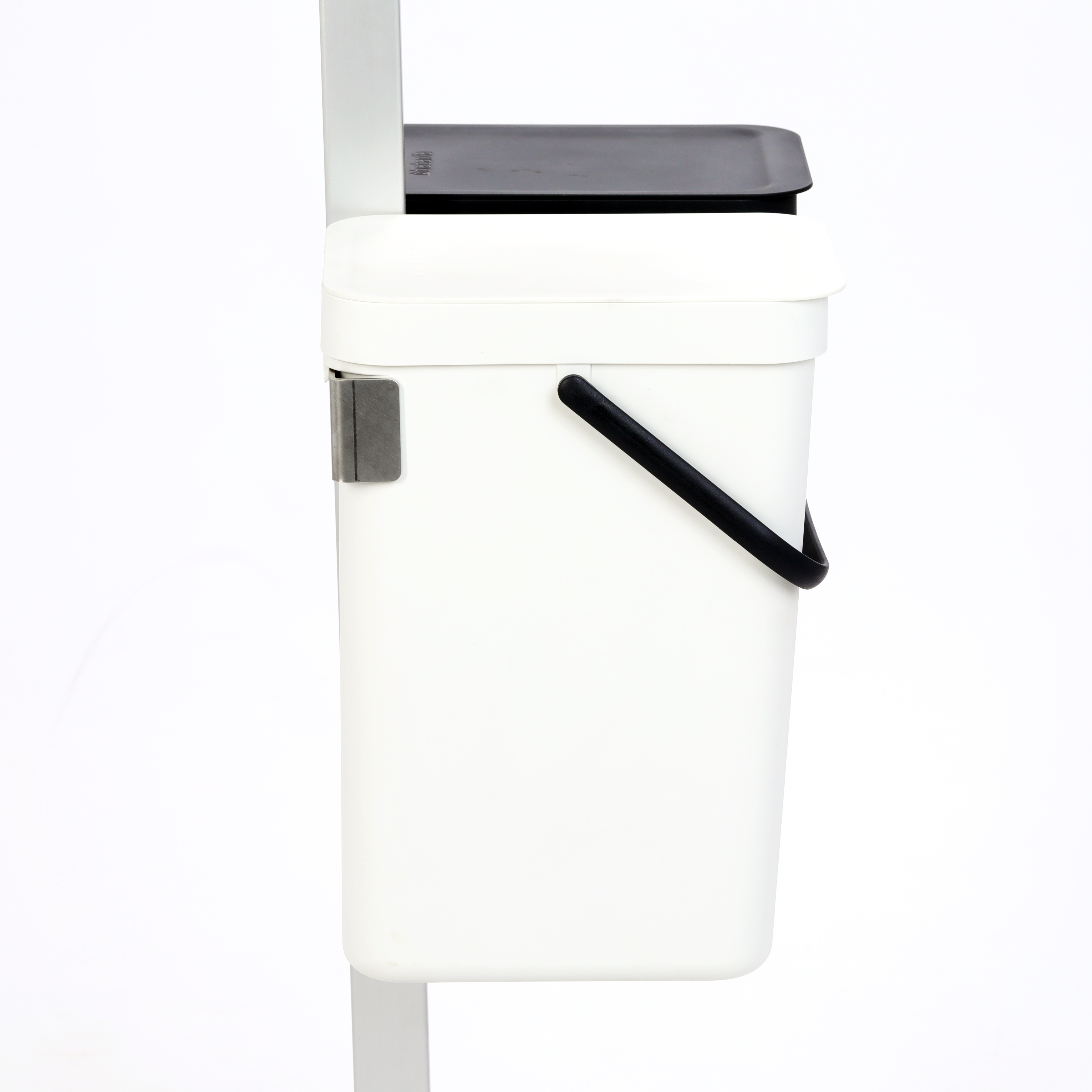 2 St. Mülleimer à 12 Liter incl. Halter