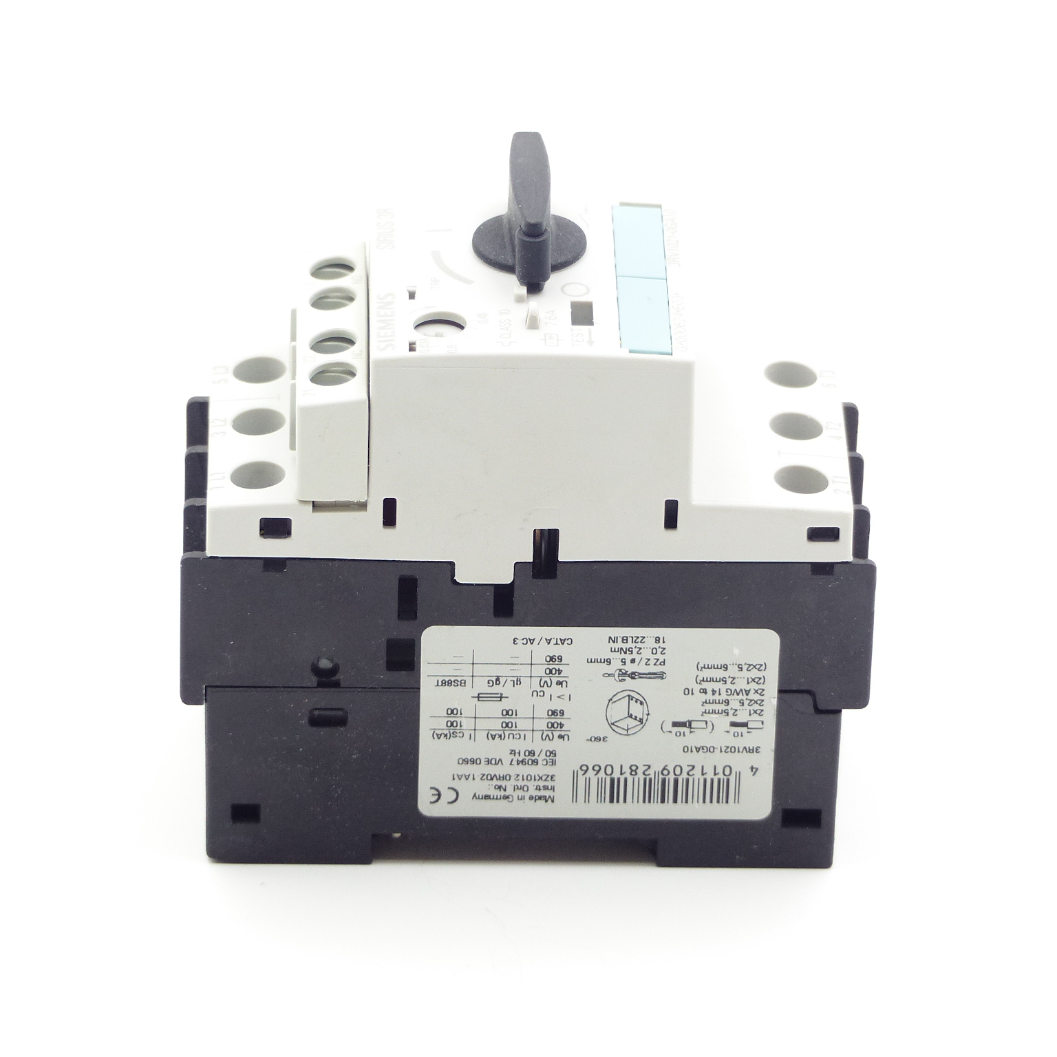 Circuit Breaker 3RV1021-0GA10 