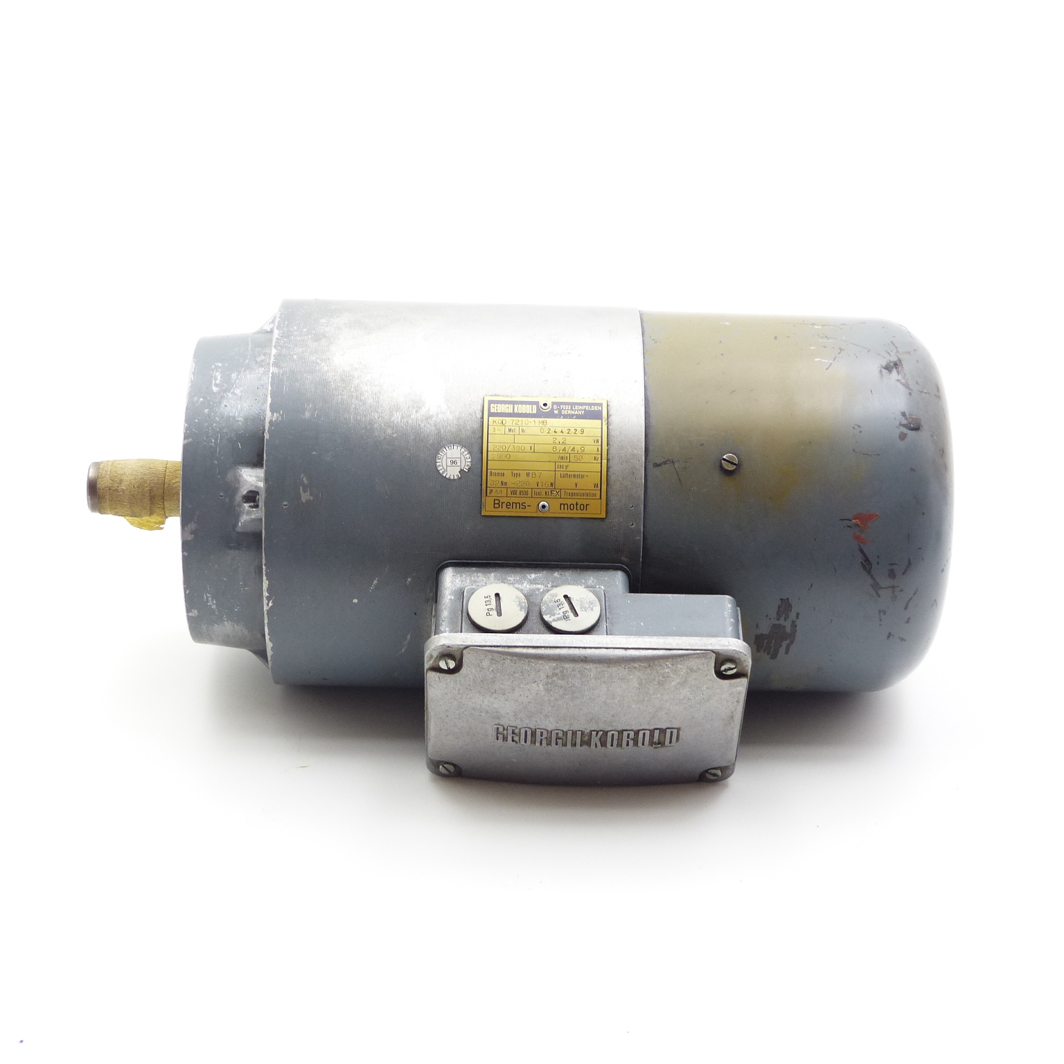 Drehstrommotor mit Bremse KOD 7210-1 MB 