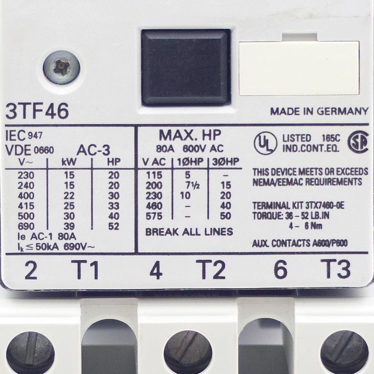 Schütz 3FT4622-0BB4 