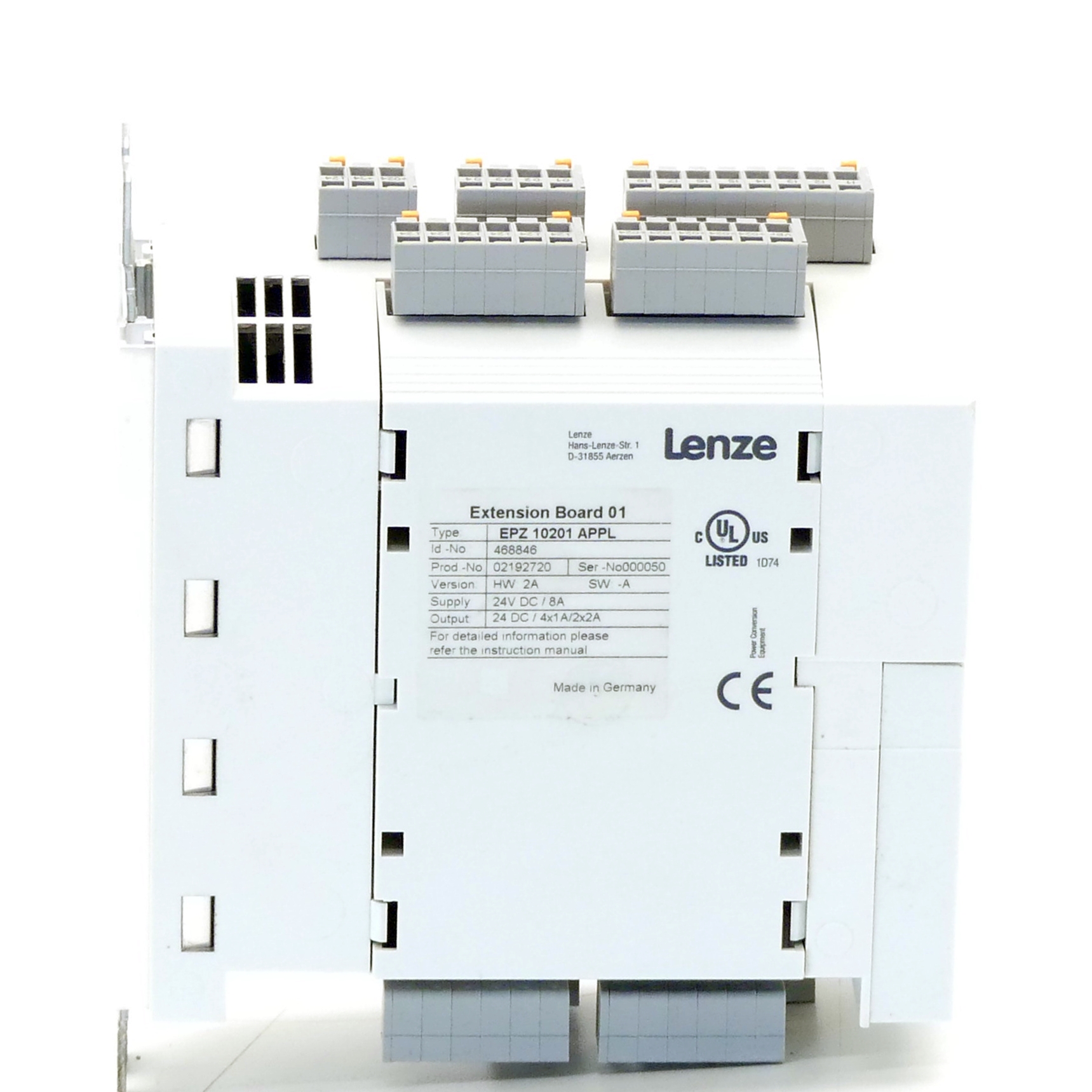 Expansion board 01 EPL 10201/ EPZ 10201 APPL