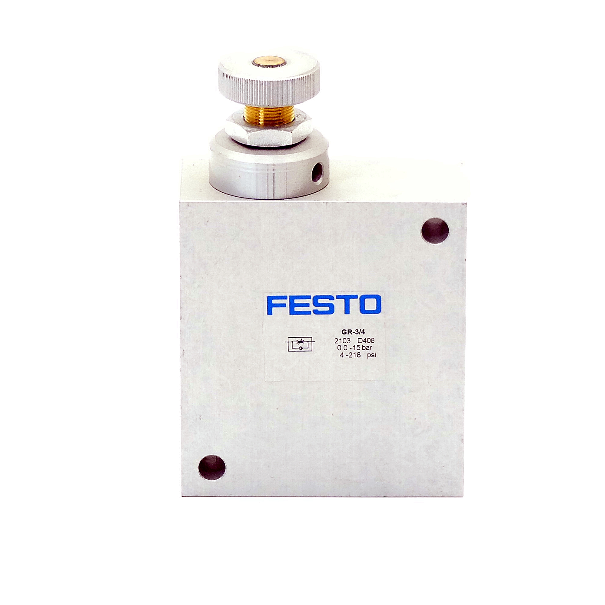 Throttle check valve