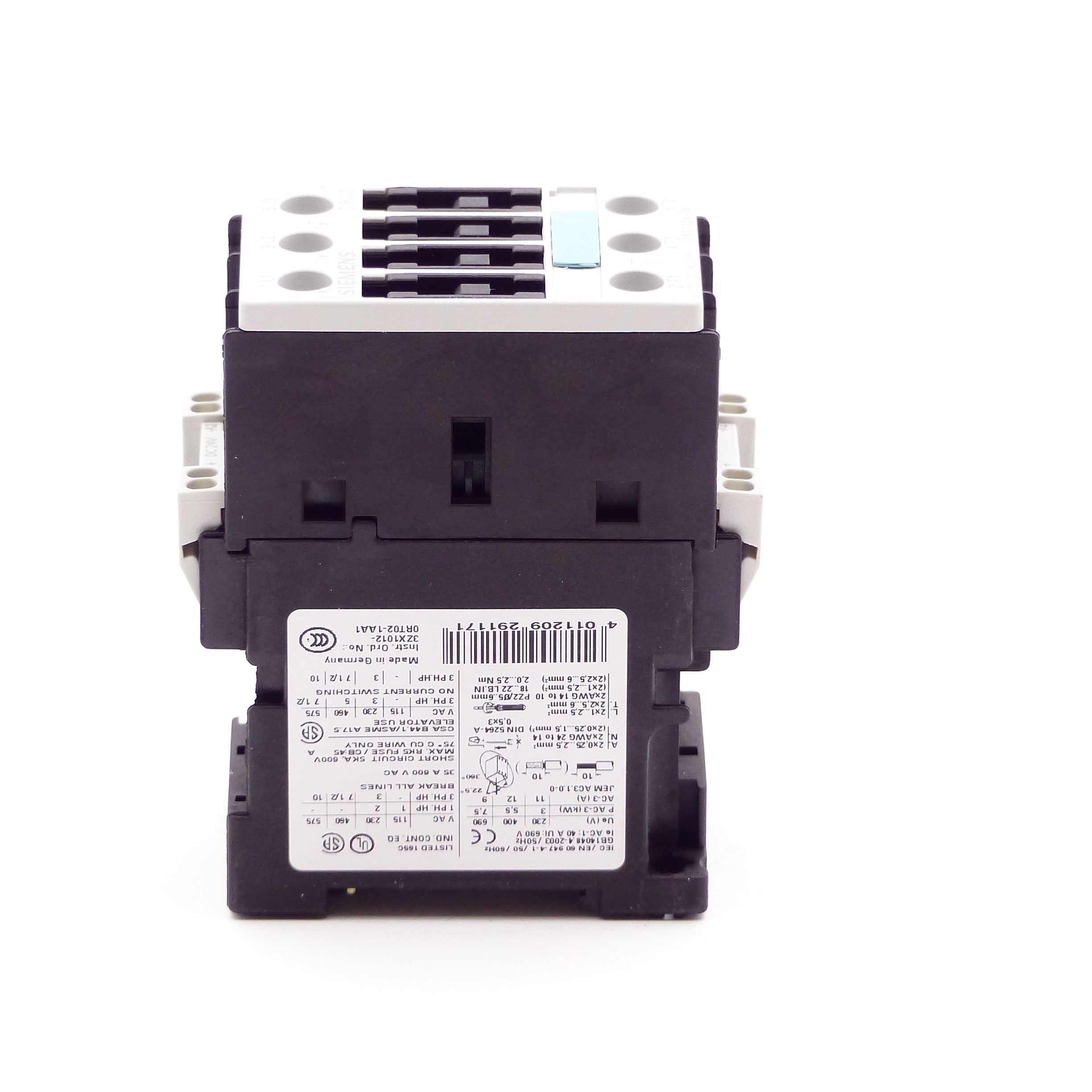 Contactor 3RT1024-3BB40