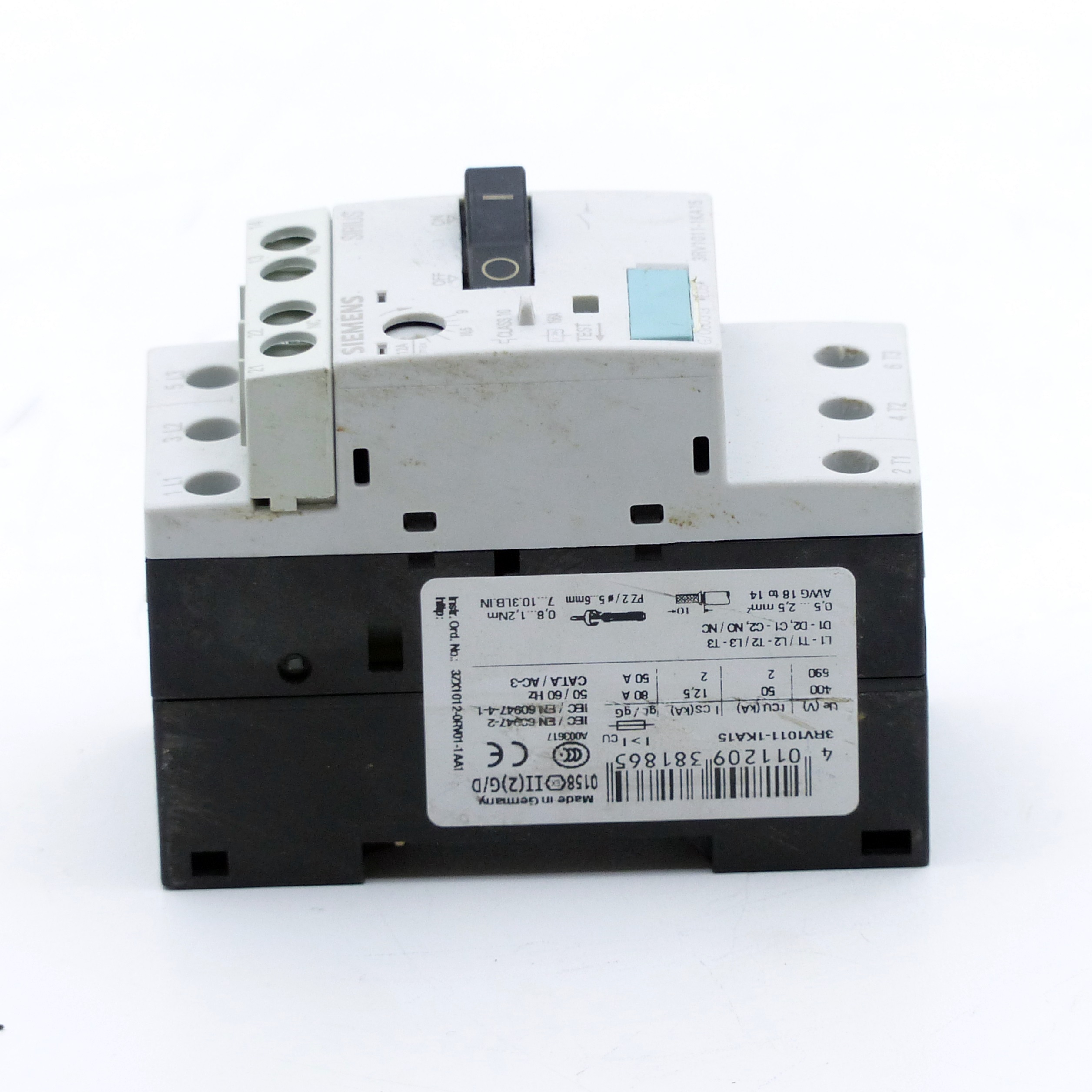Leistungsschalter 3RV1011-1KA15