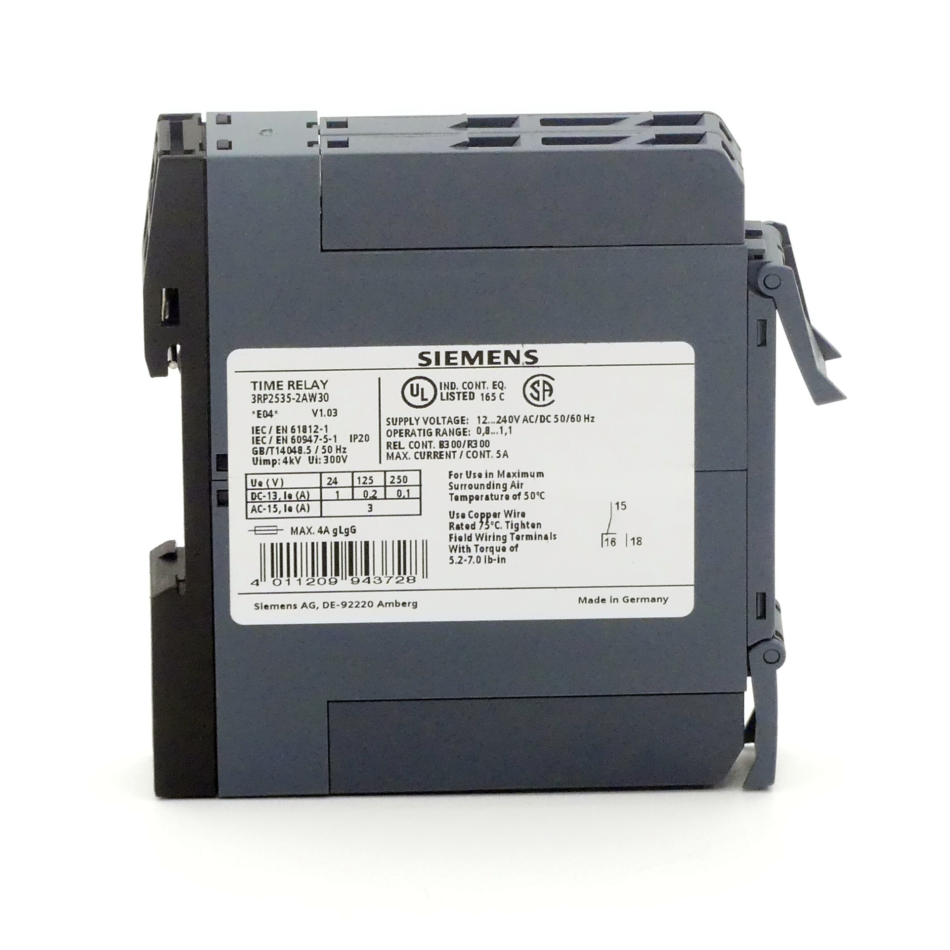 Timing relay