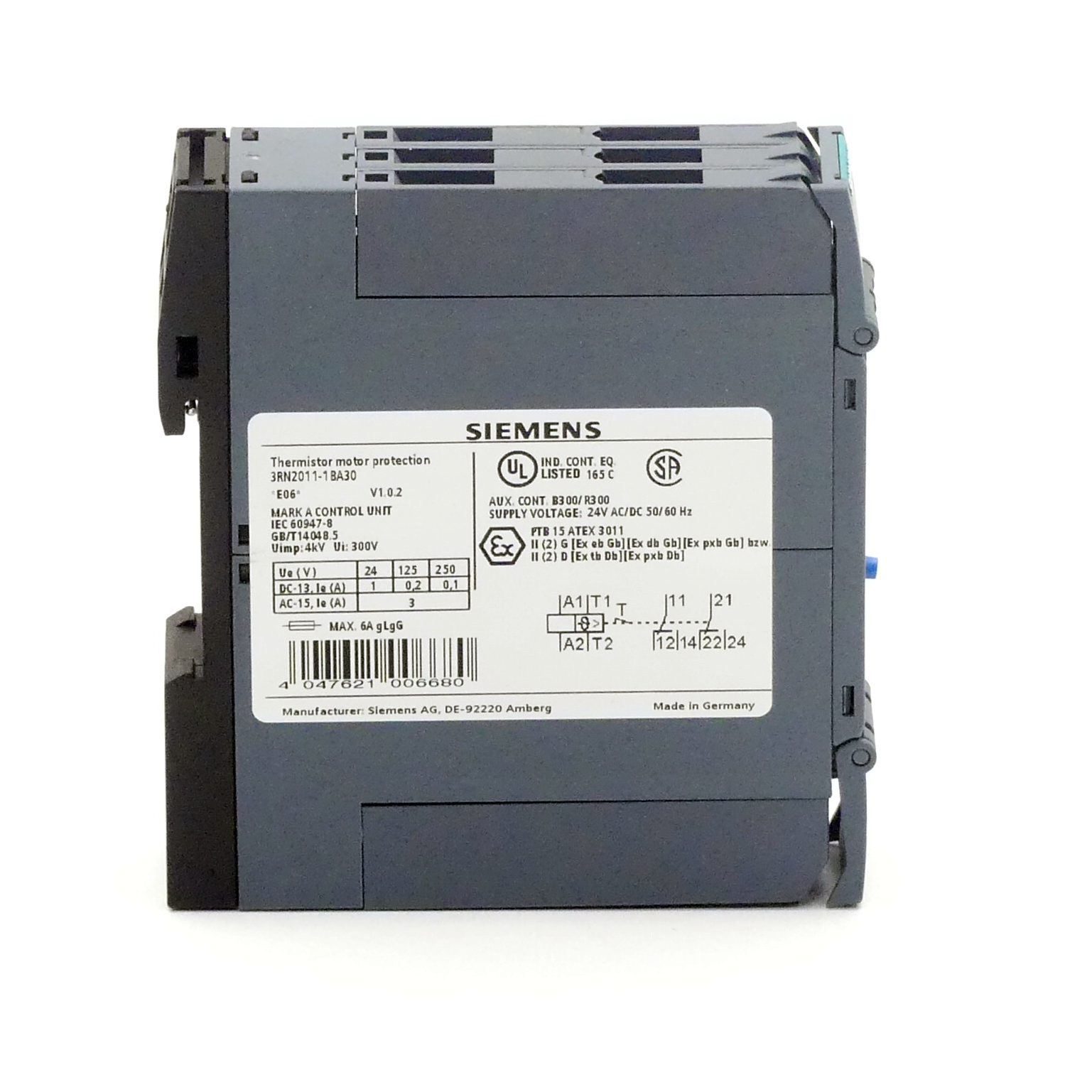 Thermistor motor protection relay