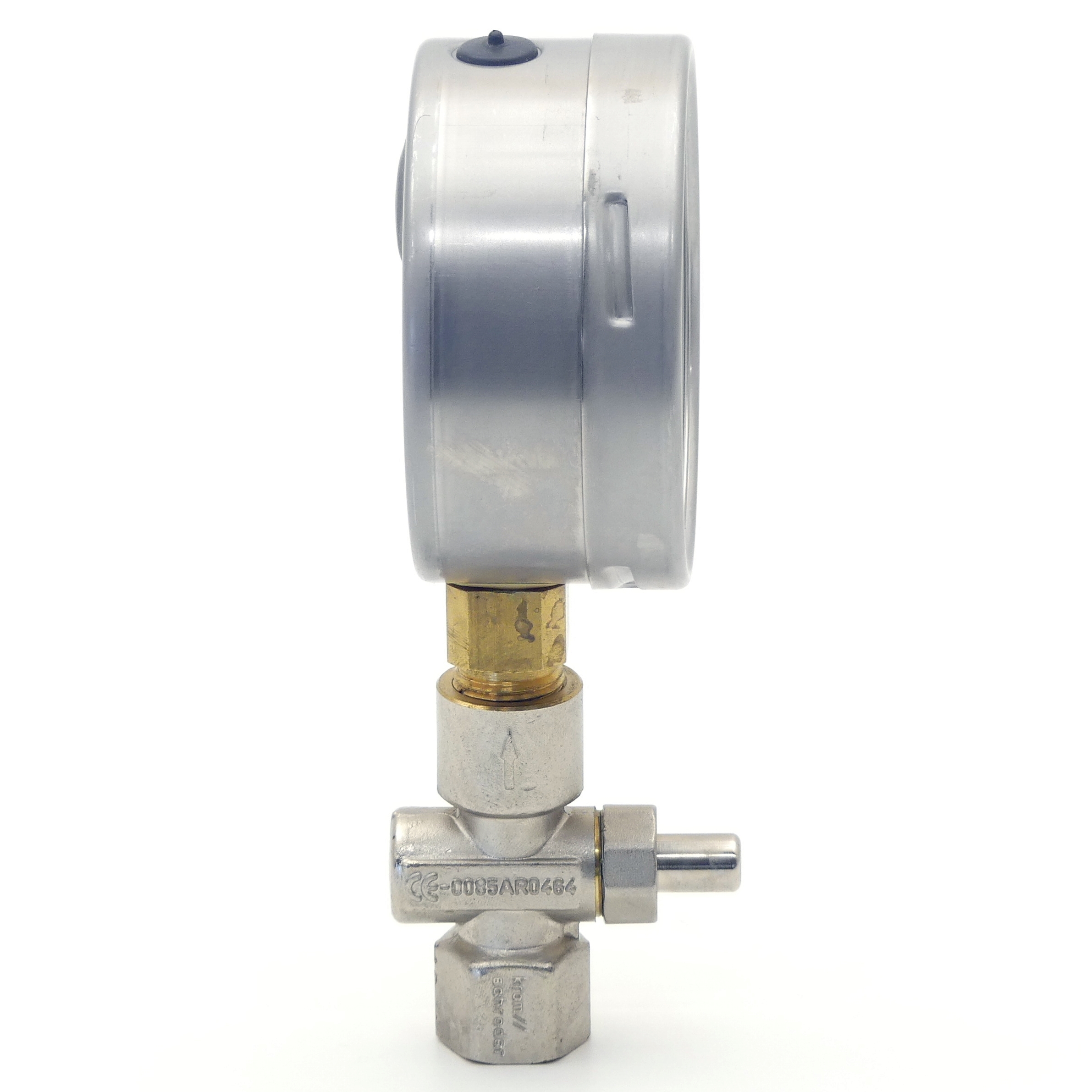 Rohrfedermanometer 