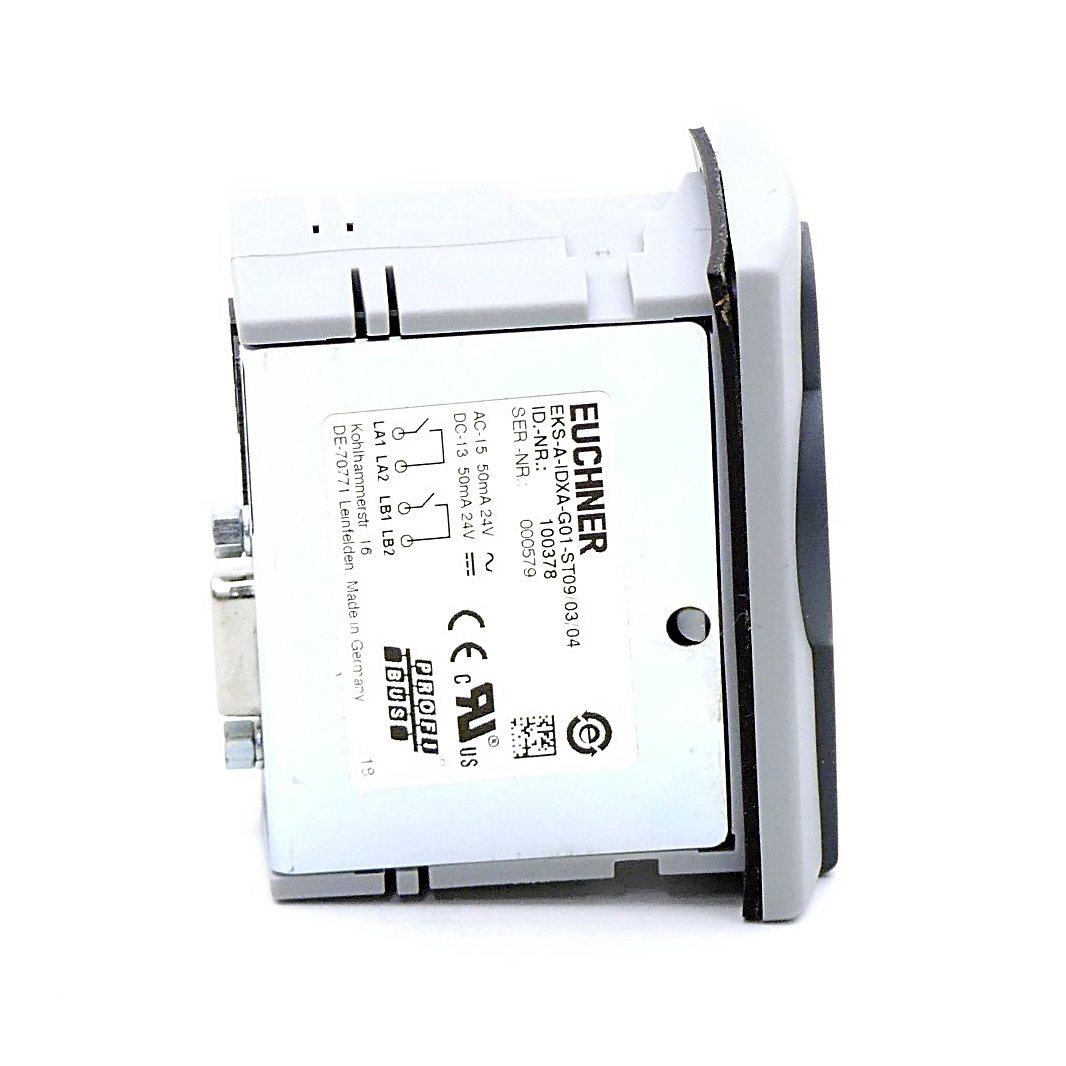 Electronic-Key adapter EKS-A-IDXA-G01-ST09/03/04 