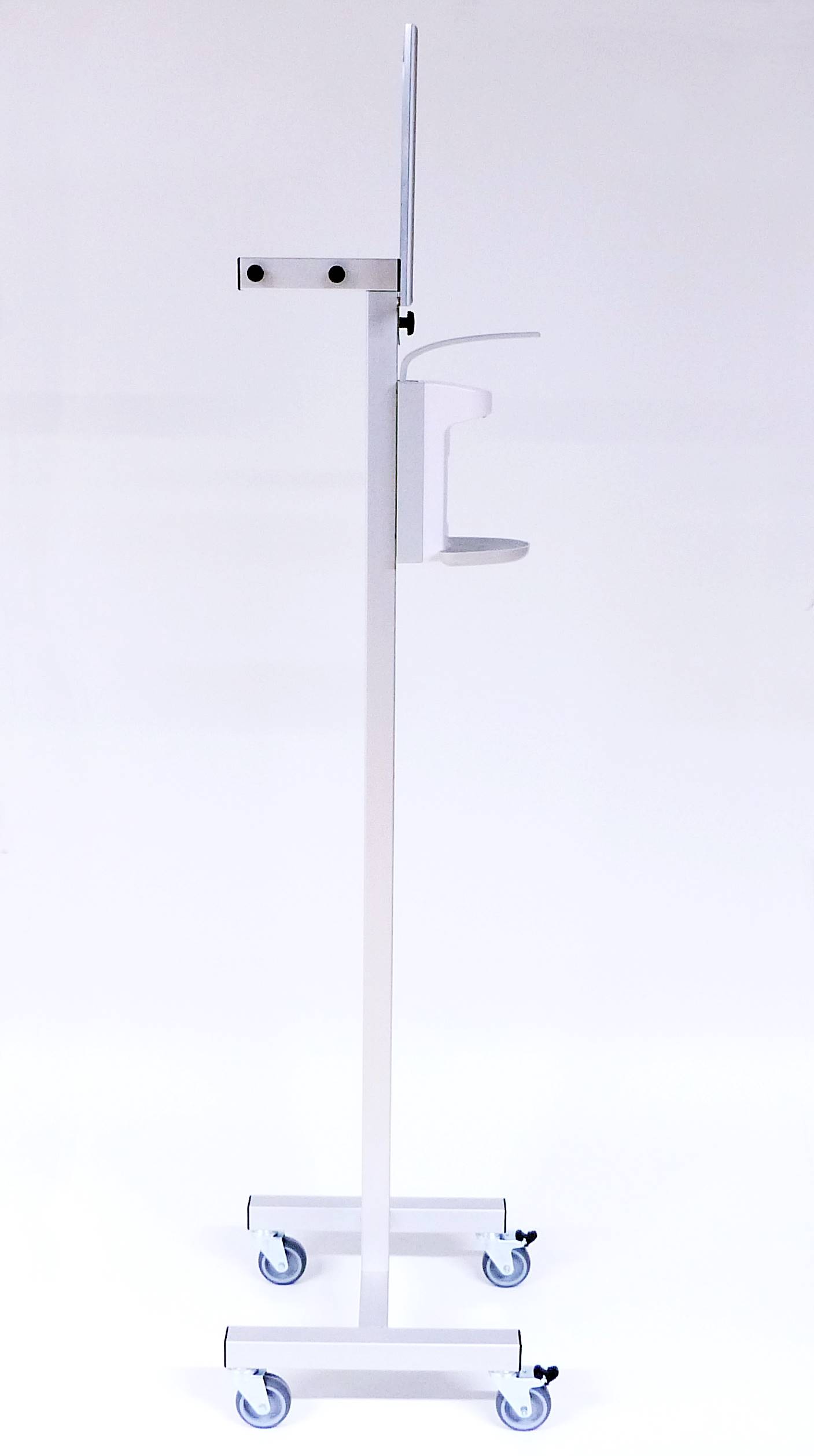 Mobile disinfection Column Neckar mit Hinged frame und Aufhängung 