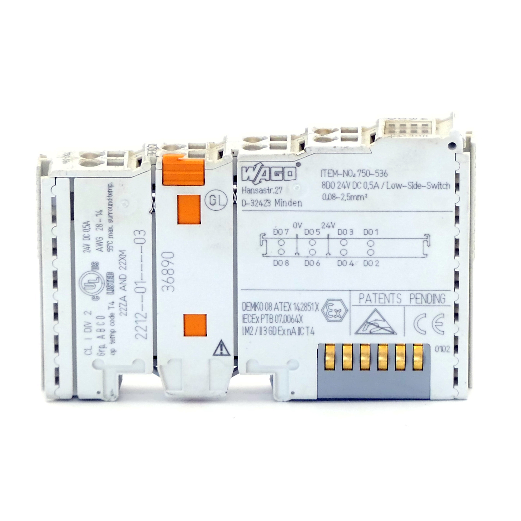 8-channel digital output