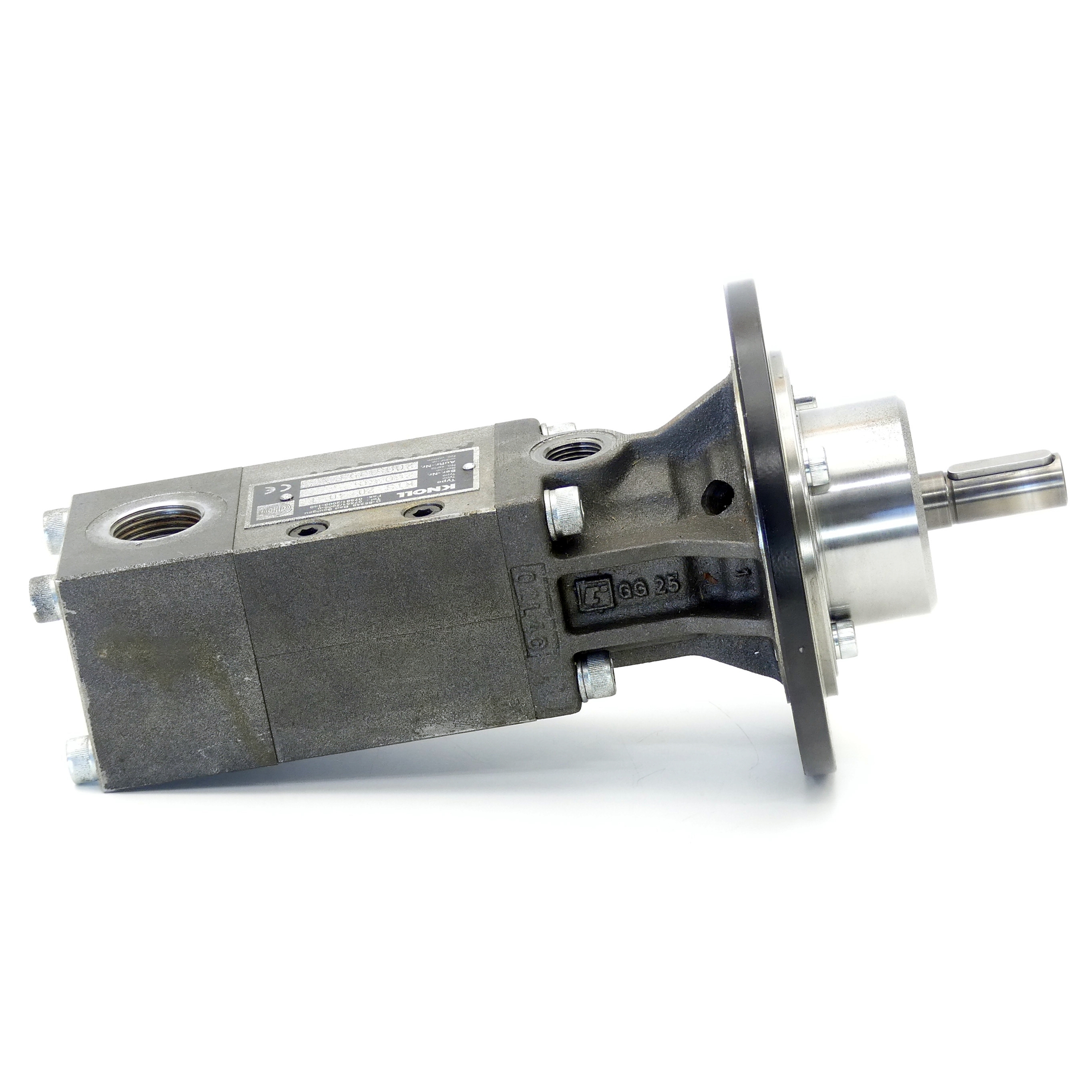 Screw spindle pump
