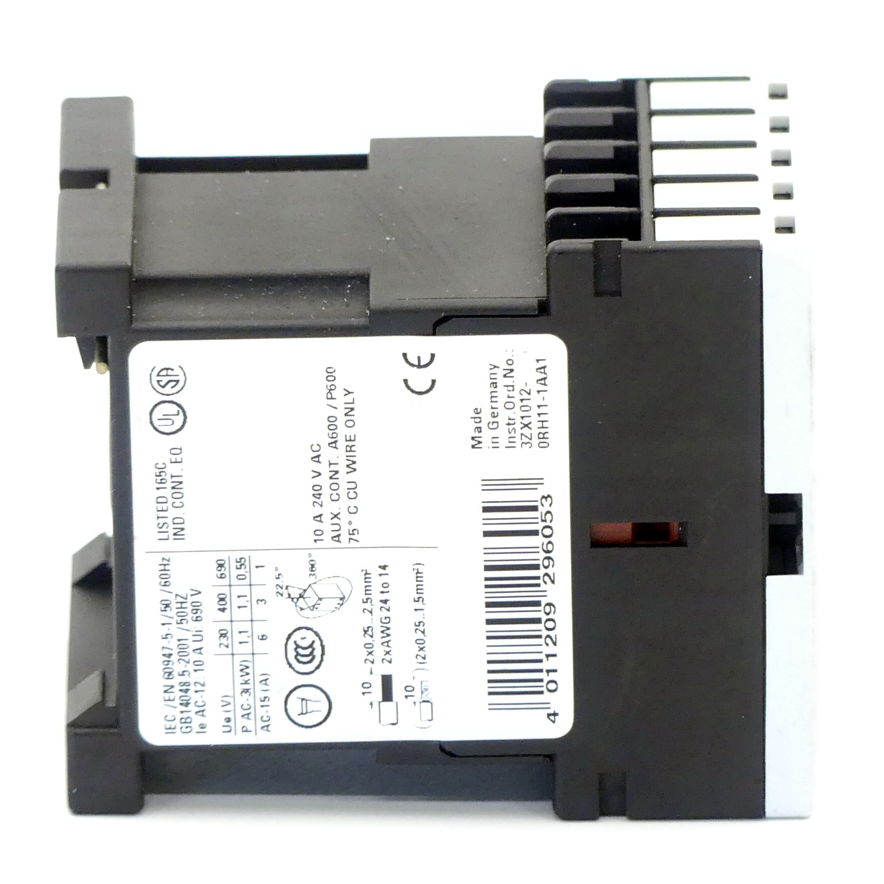 Auxiliary contactor