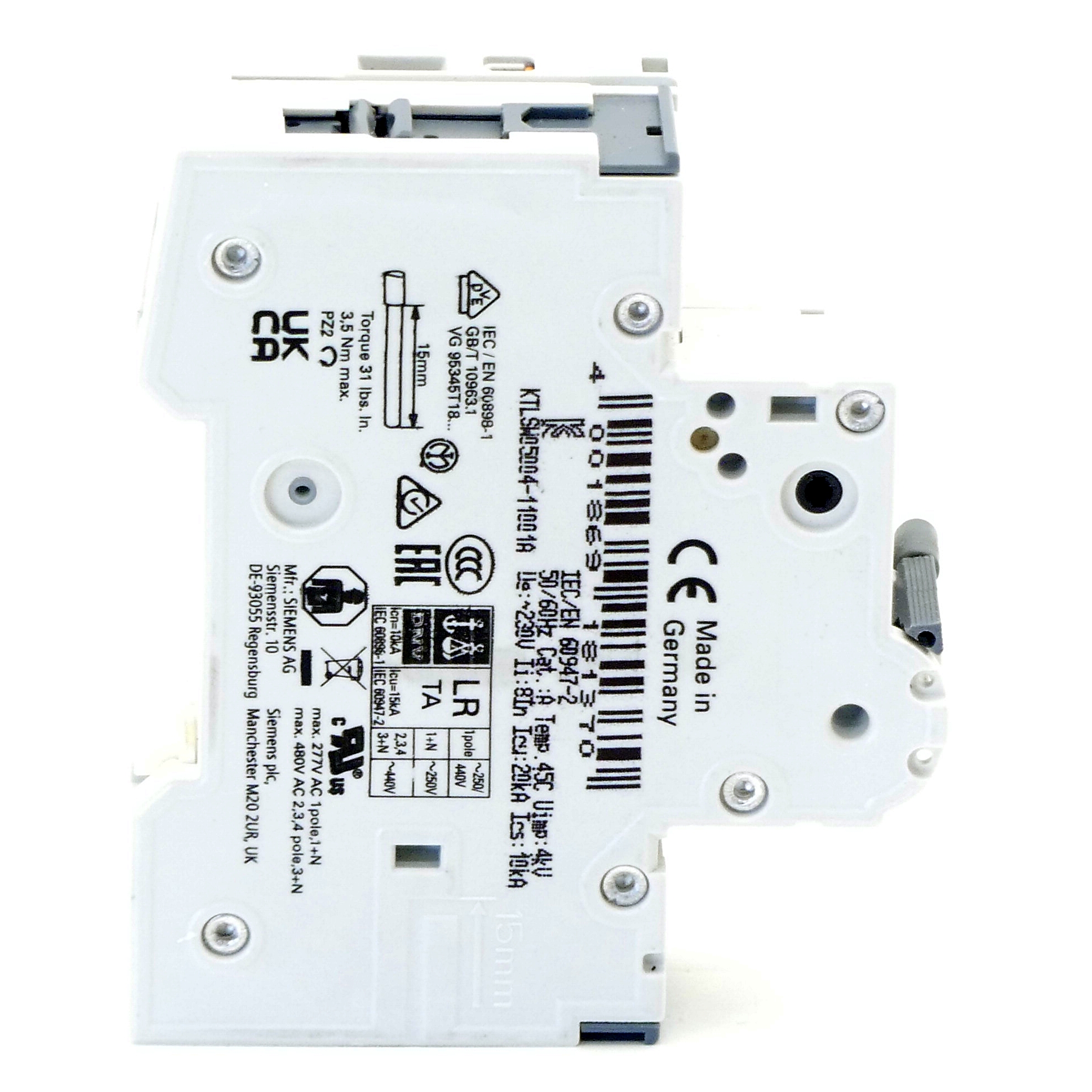 Circuit breaker MCB C10