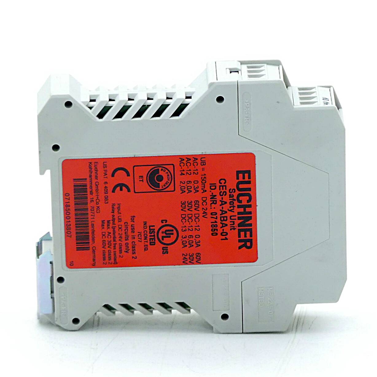 Safety Unit 071850 Used
