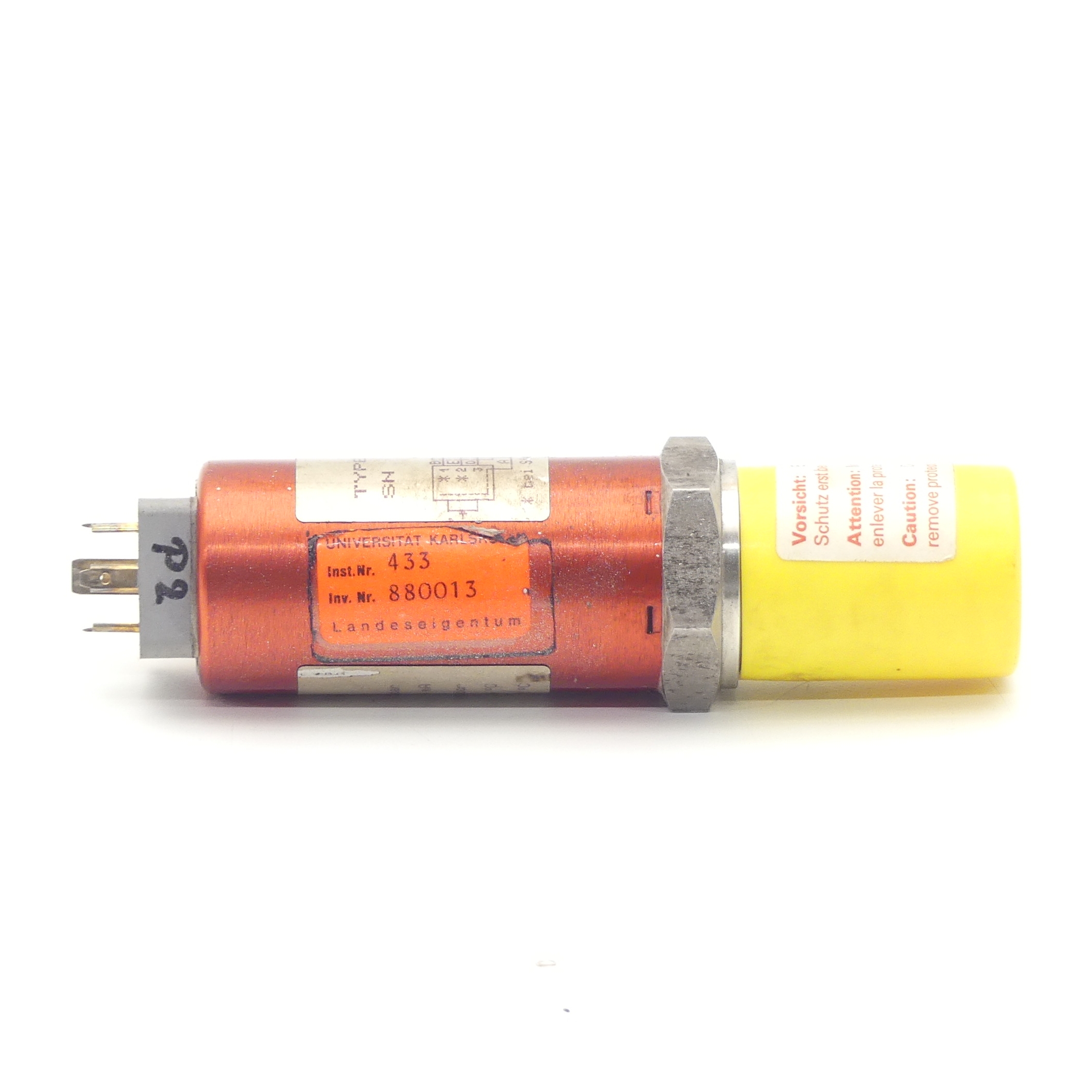 Druckaufnehmer mit frontbündiger Membrane EDR 420/314.215/406