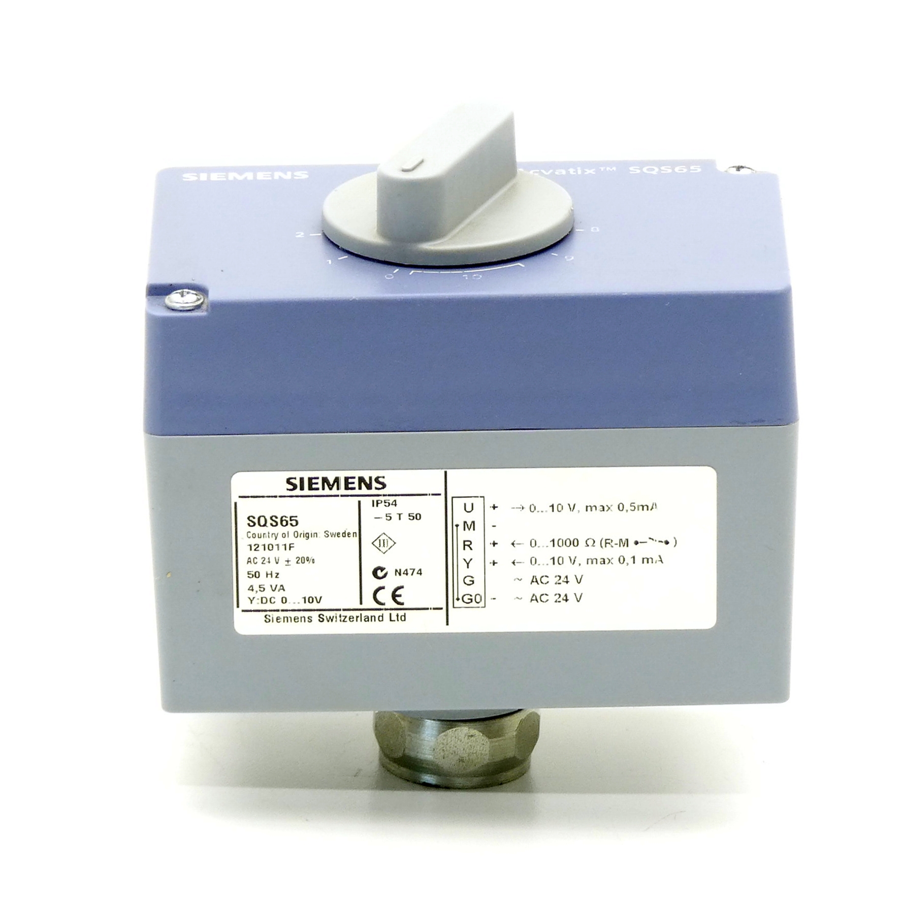 Electric motor actuator