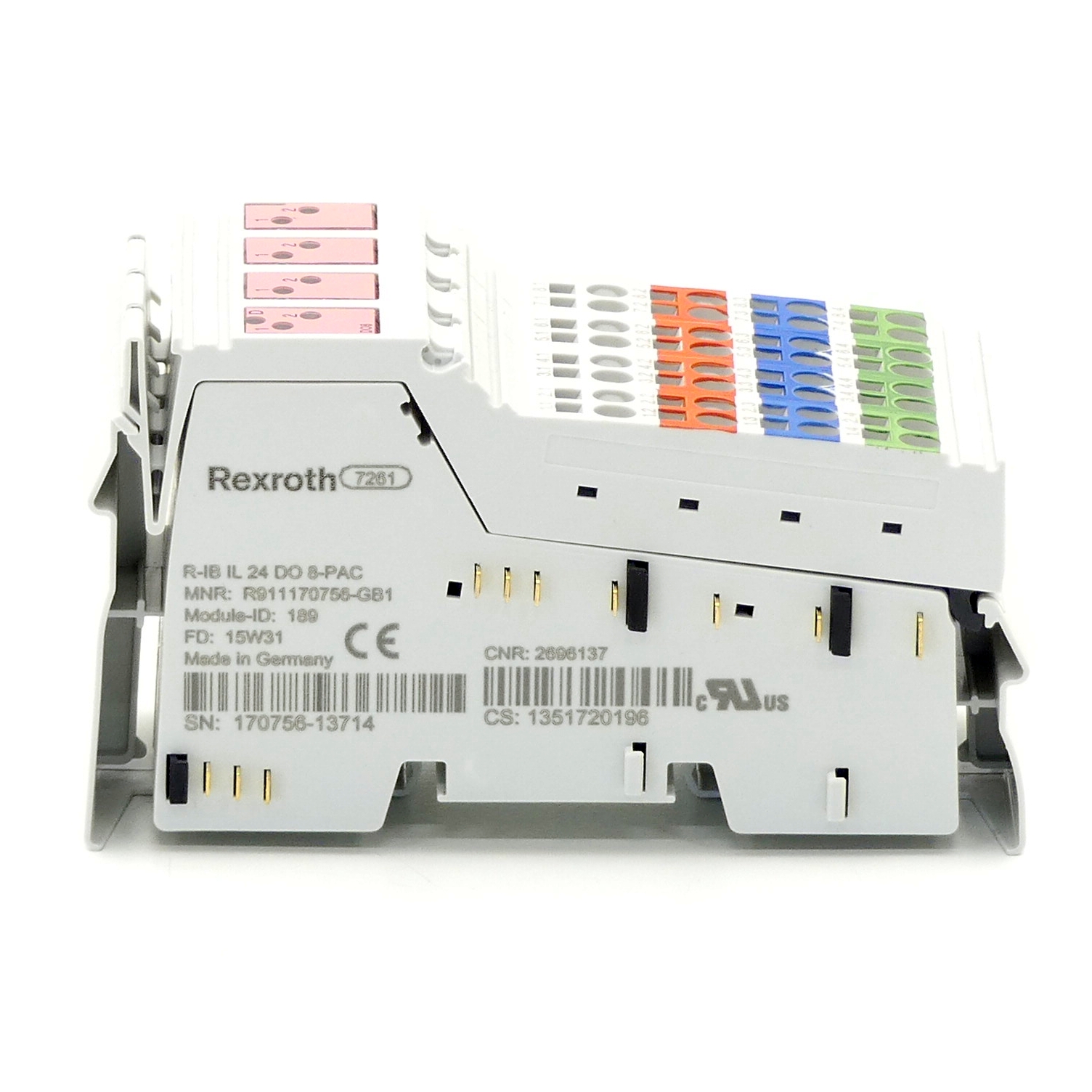 Inline digital output terminal R-IB IL 24 DO 8-PAC