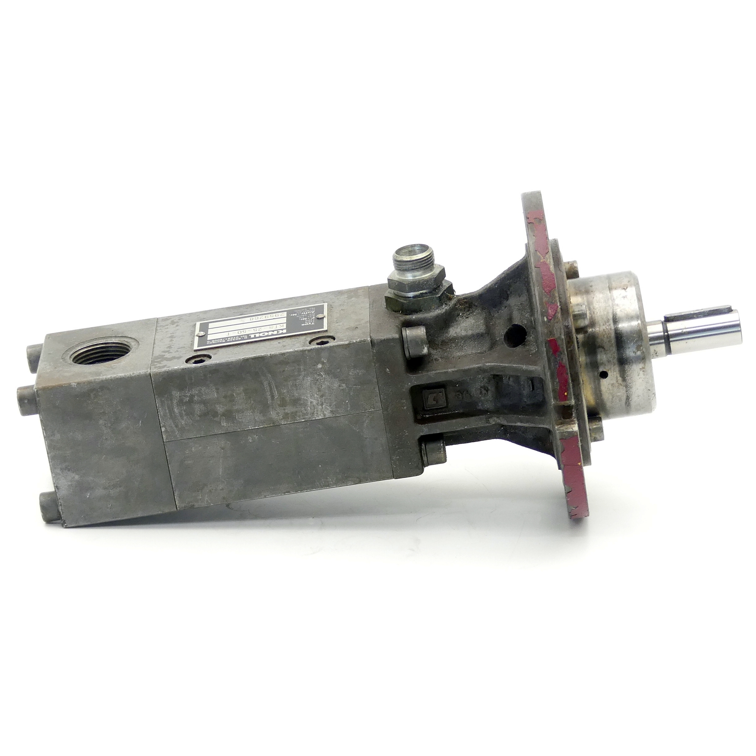 Screw spindle pump