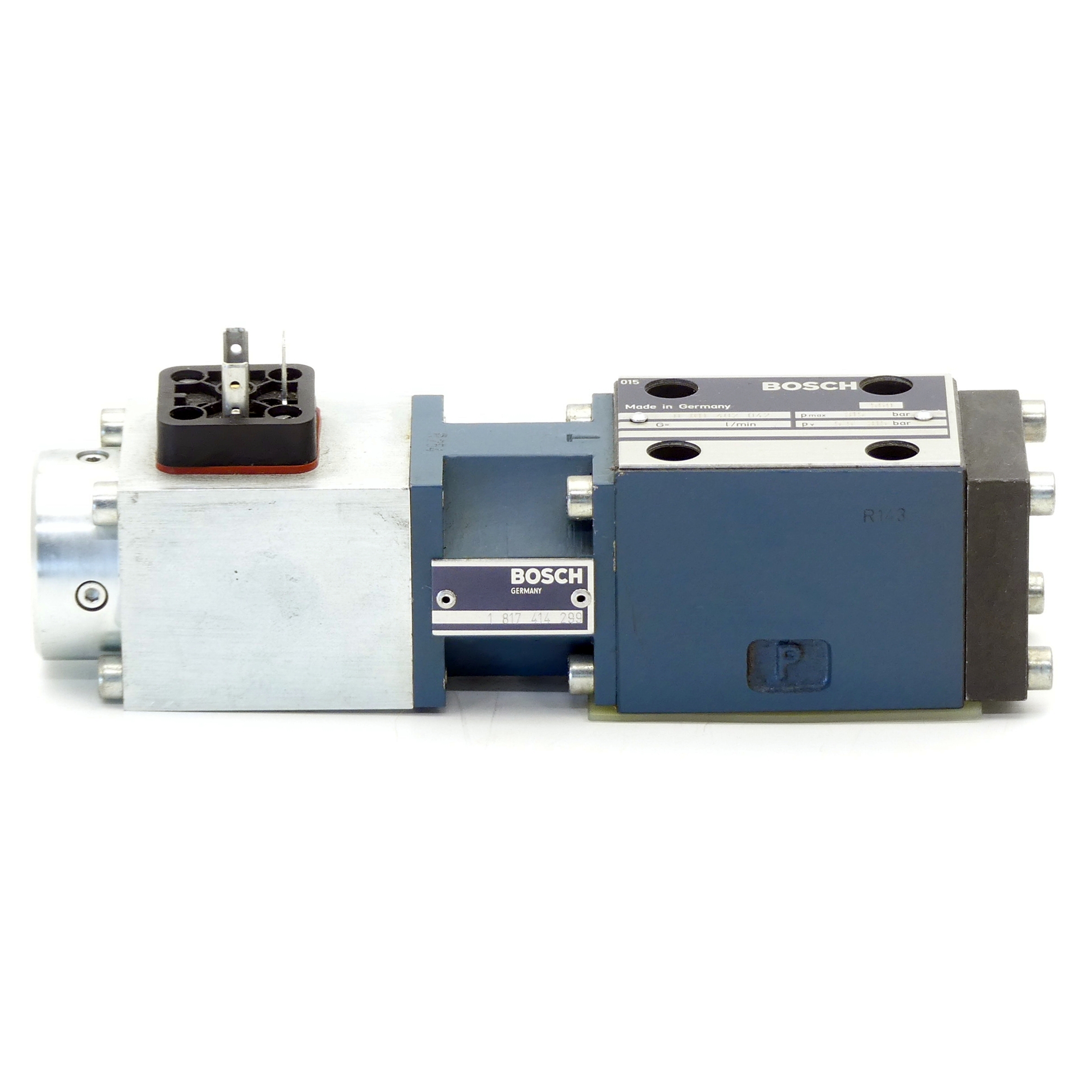 Proportional pressure relief valve
