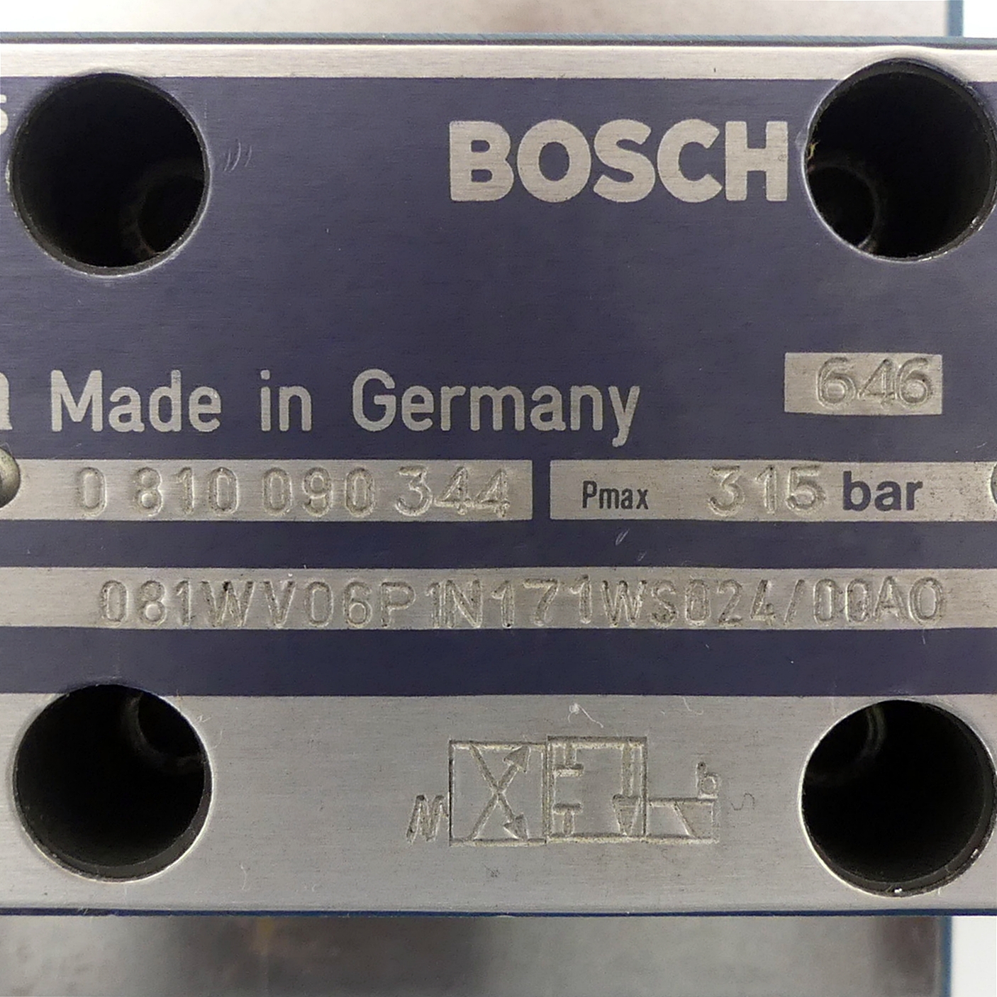 2-way cartridge valve + 4/2-way valve 081WV06P1N171WS024/00A0 