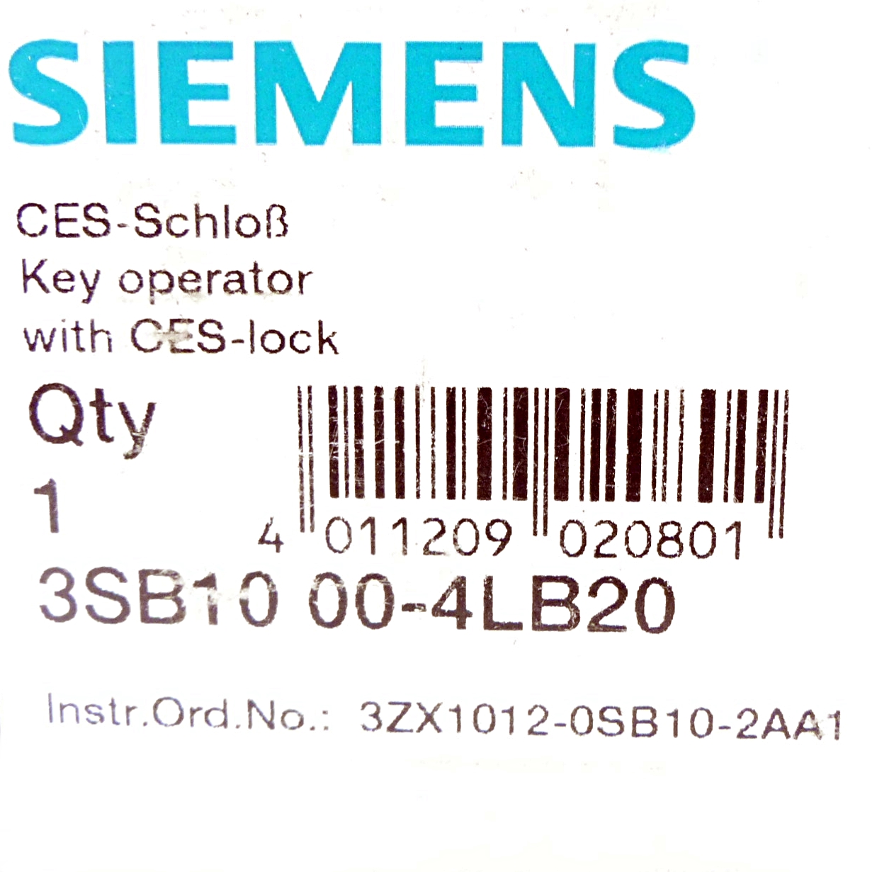 2 Pieces Keyed selector switch CES, SSG10 