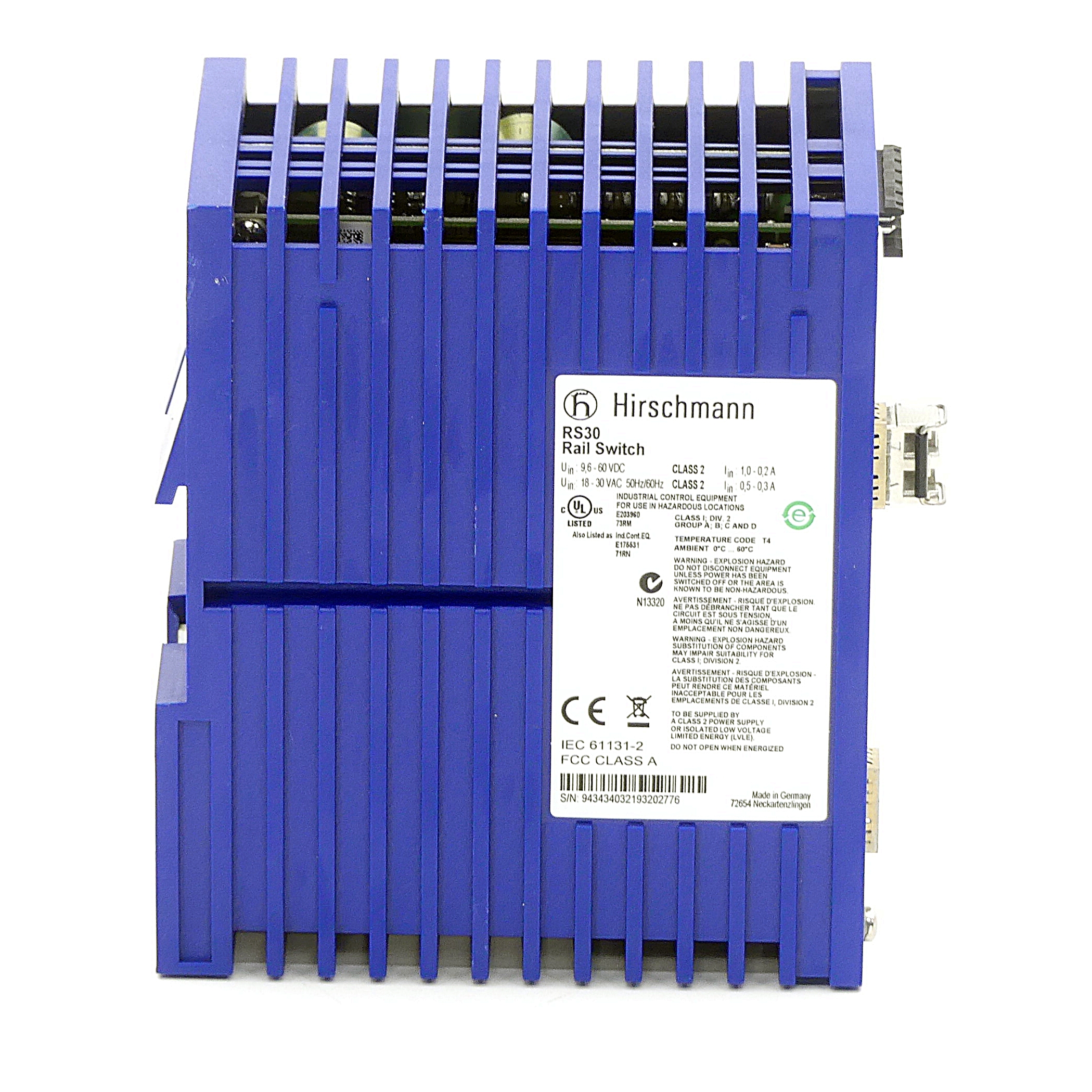 Industrieller Ethernet-Rail-Switch