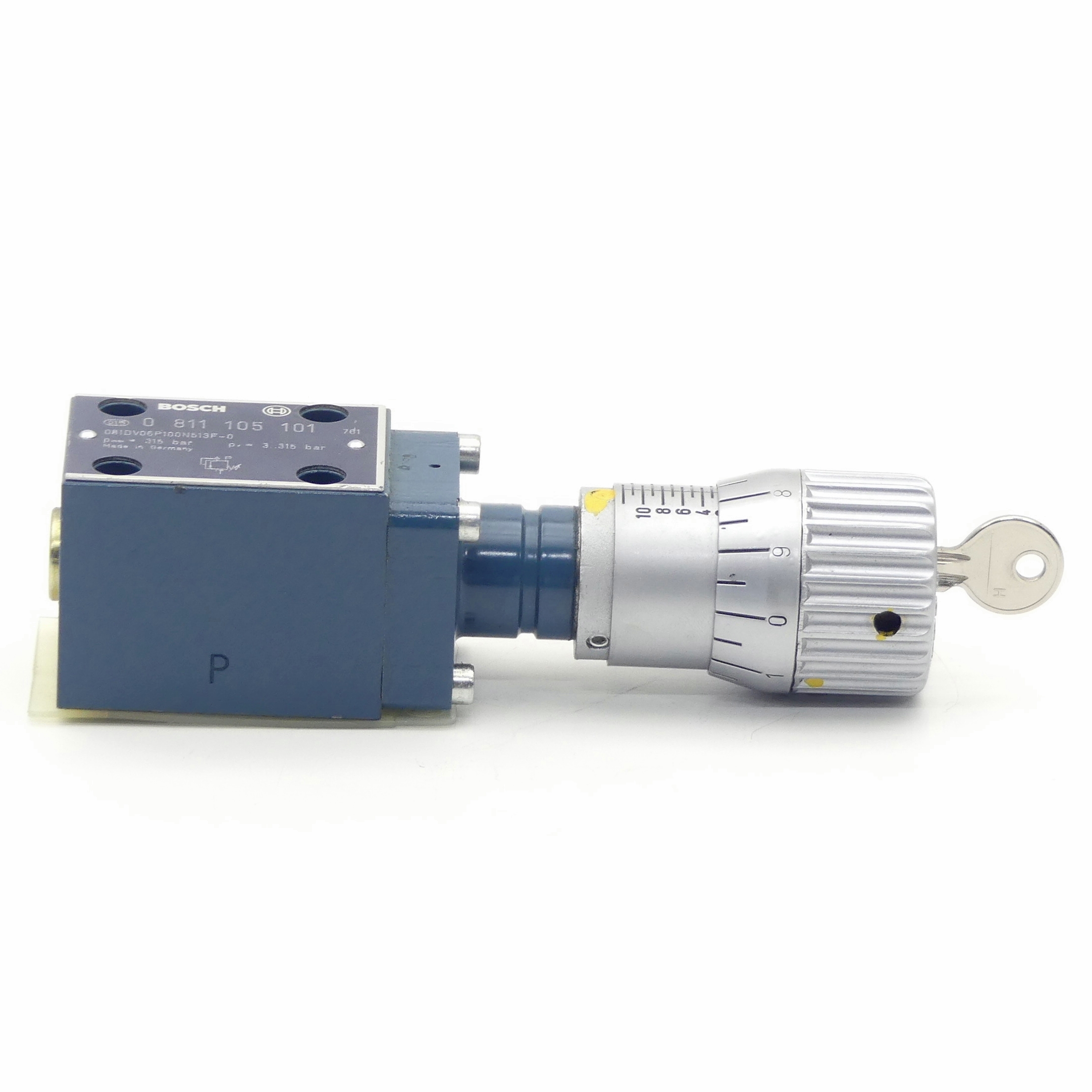 Pressure relief valve 081DV06P100N513F-0