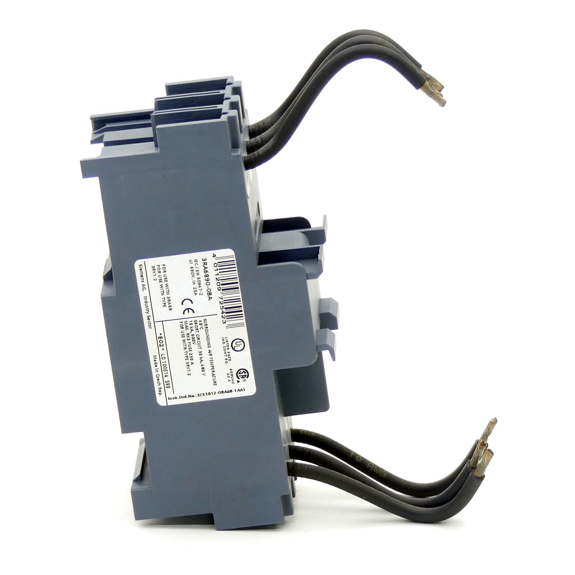 Adapter 45 mm for circuit breaker