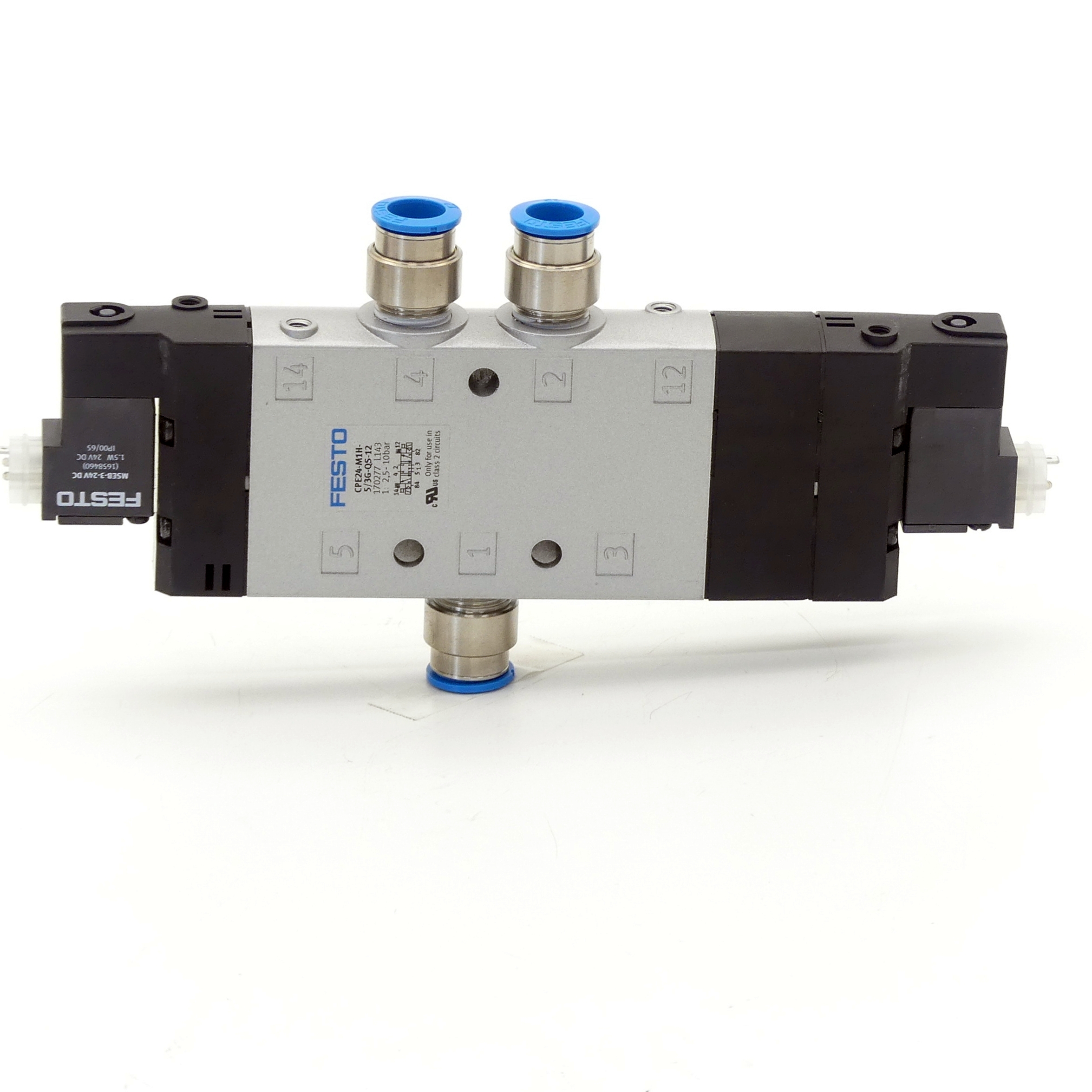 Solenoid valve CPE24-M1H-5/3G-QS-12