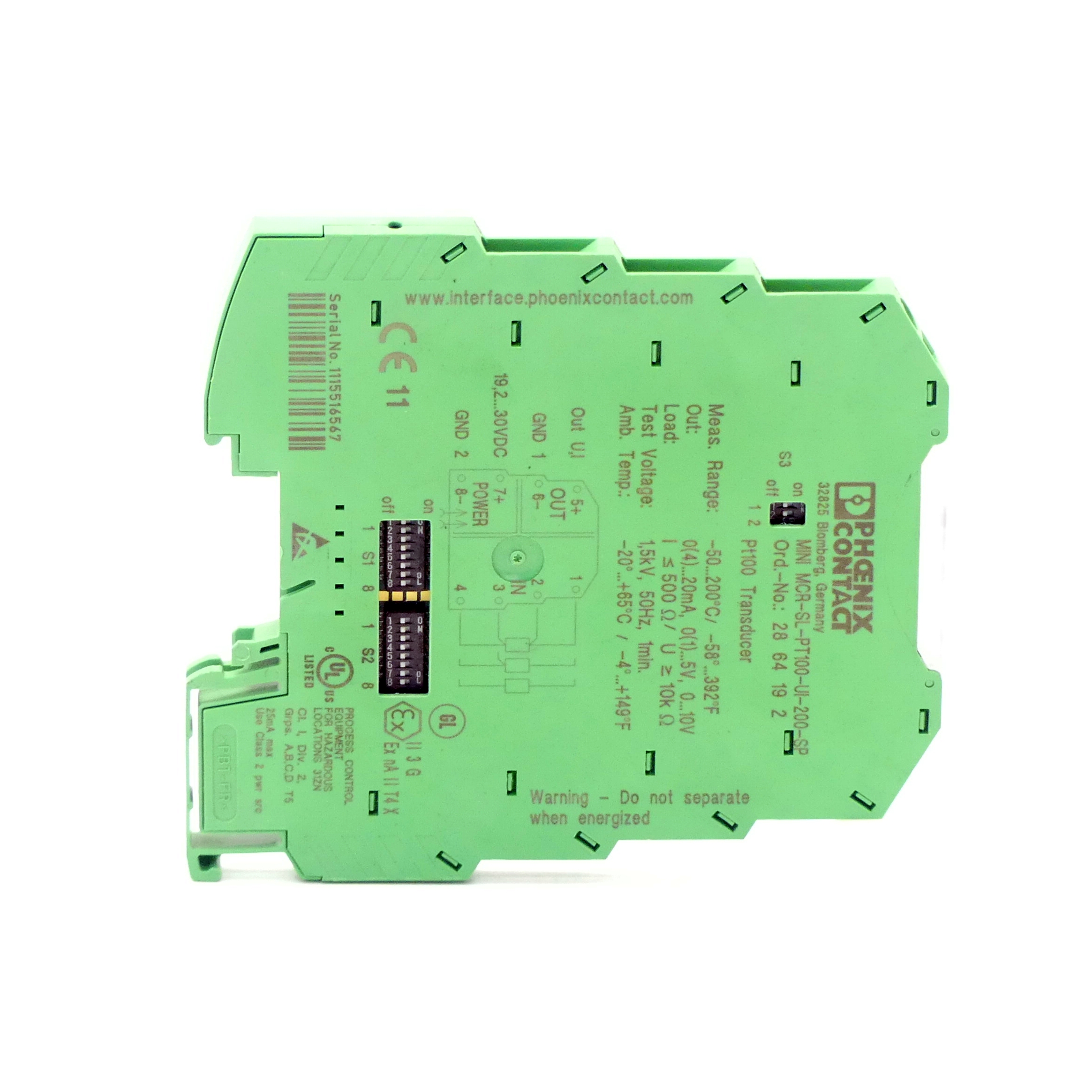 Temperature transducer