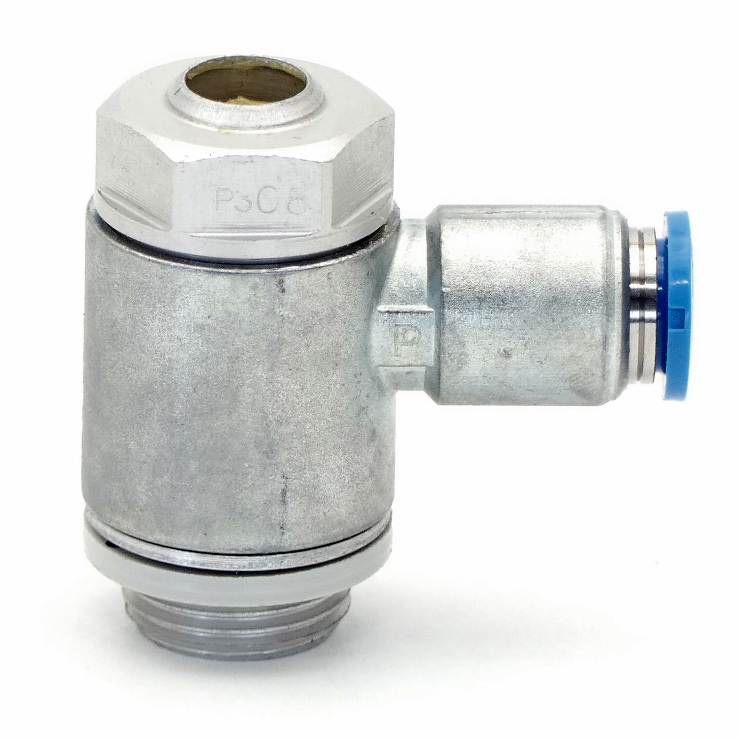 One-way flow control valve GRLA-3/8-QS-8-D