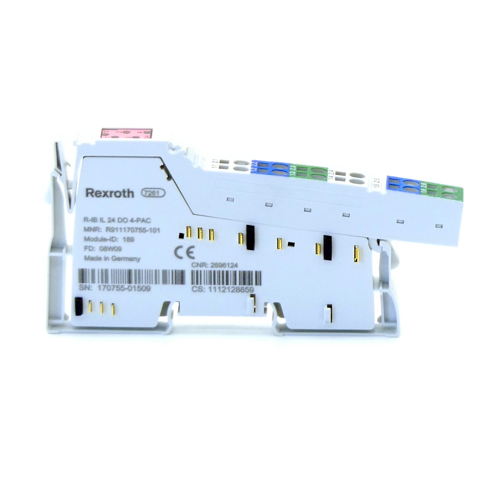 Digital output bus terminal R-IB IL 24 DO 4-PAC