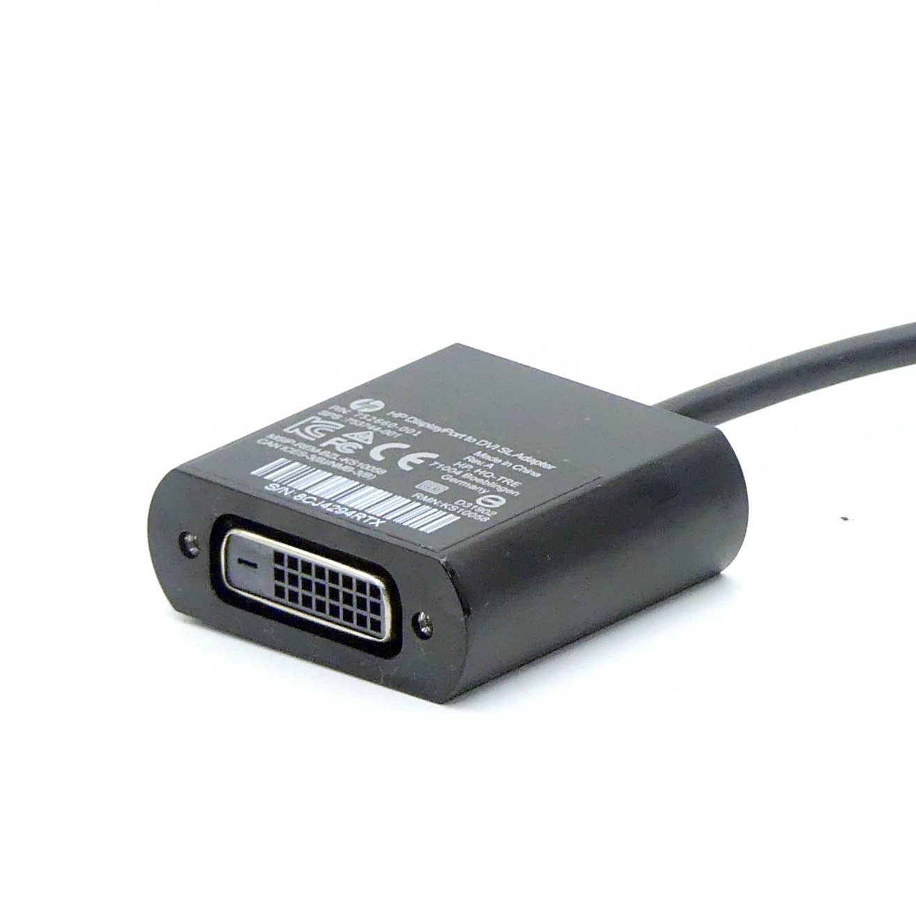 DisplayPort to DVI SL adapter 752660-001 