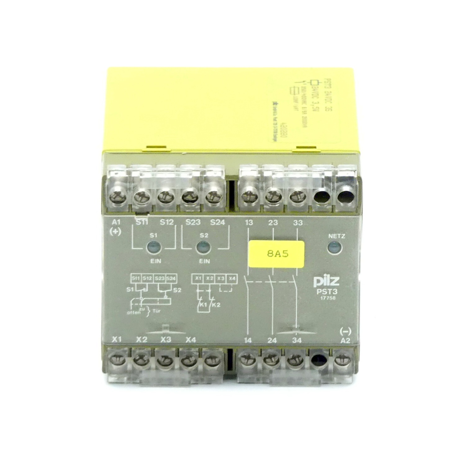 Sicherheitsrelais PST 3/ 24V=/3S Gebraucht