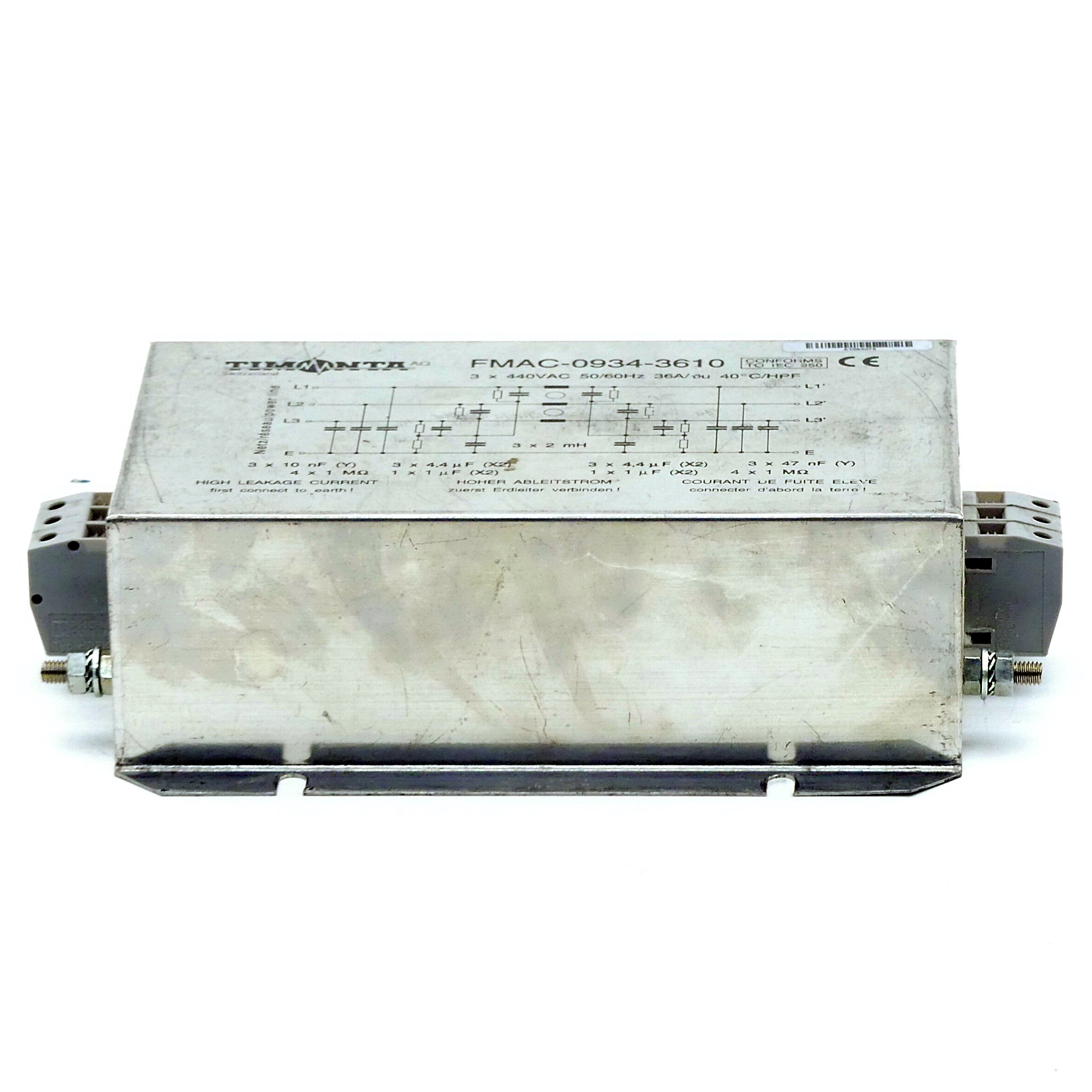 Netzfilter FMAC-0934-3610