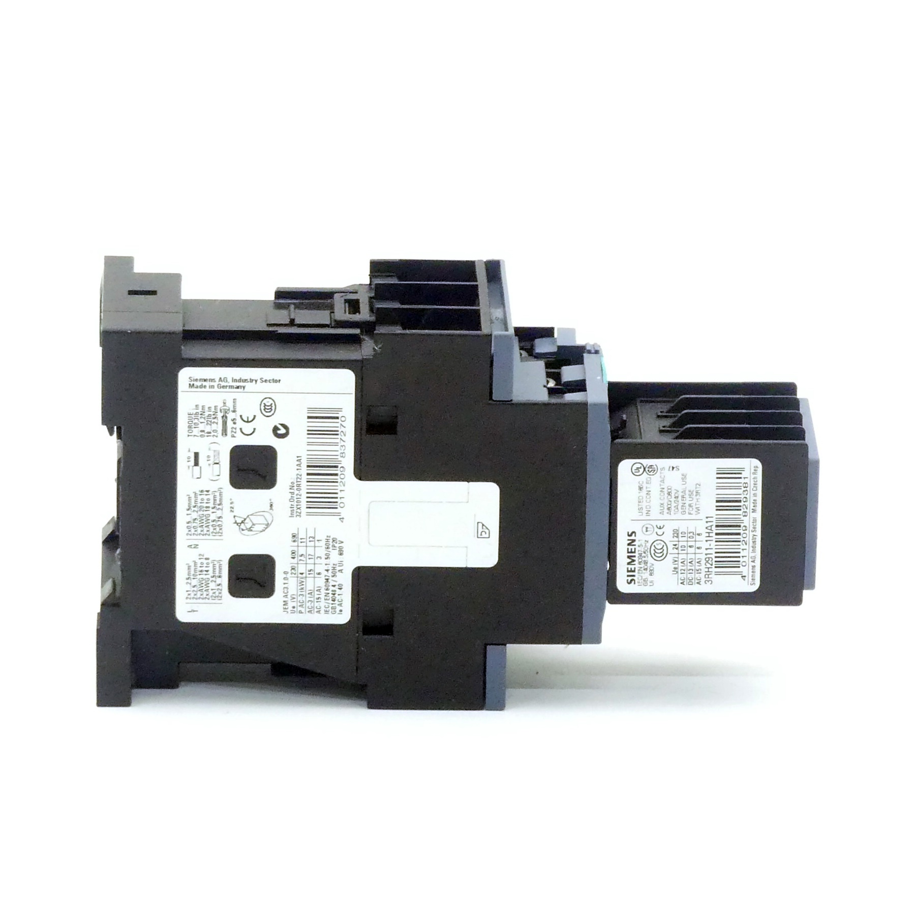 Power contactor 3RT2025-1BB44