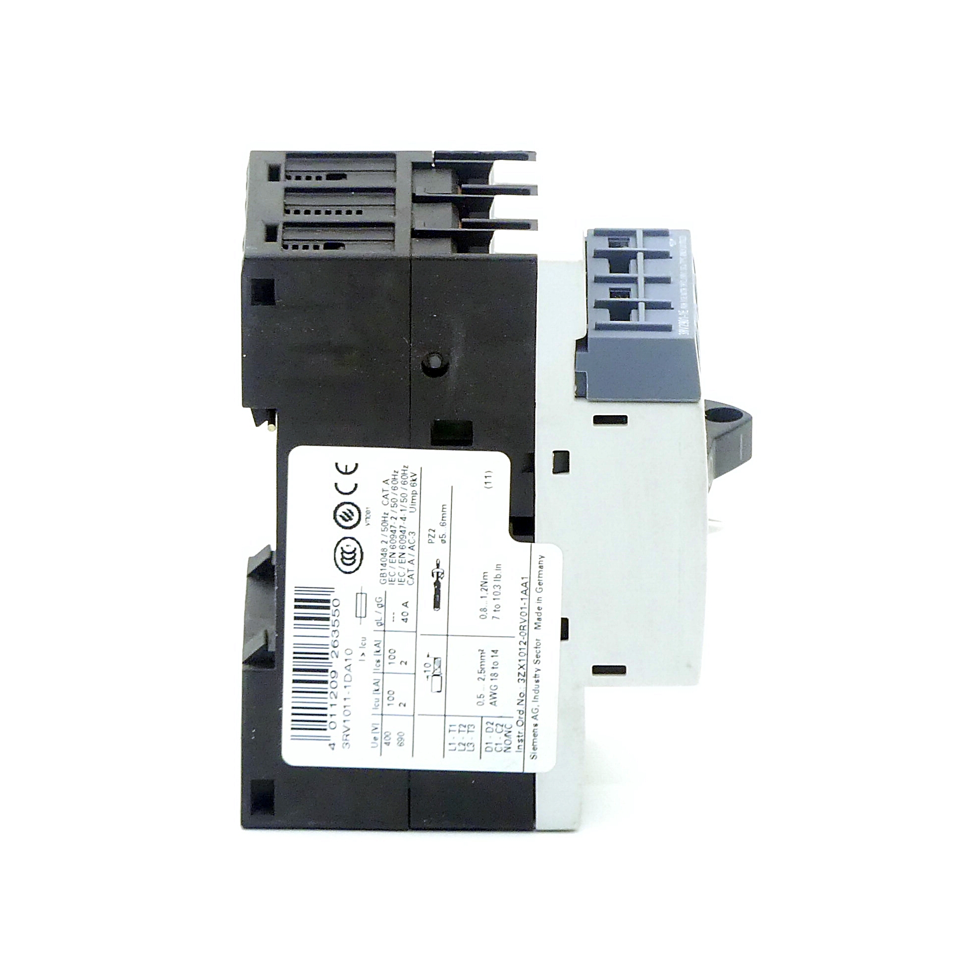 Circuit breaker 3RV1011-1DA10 