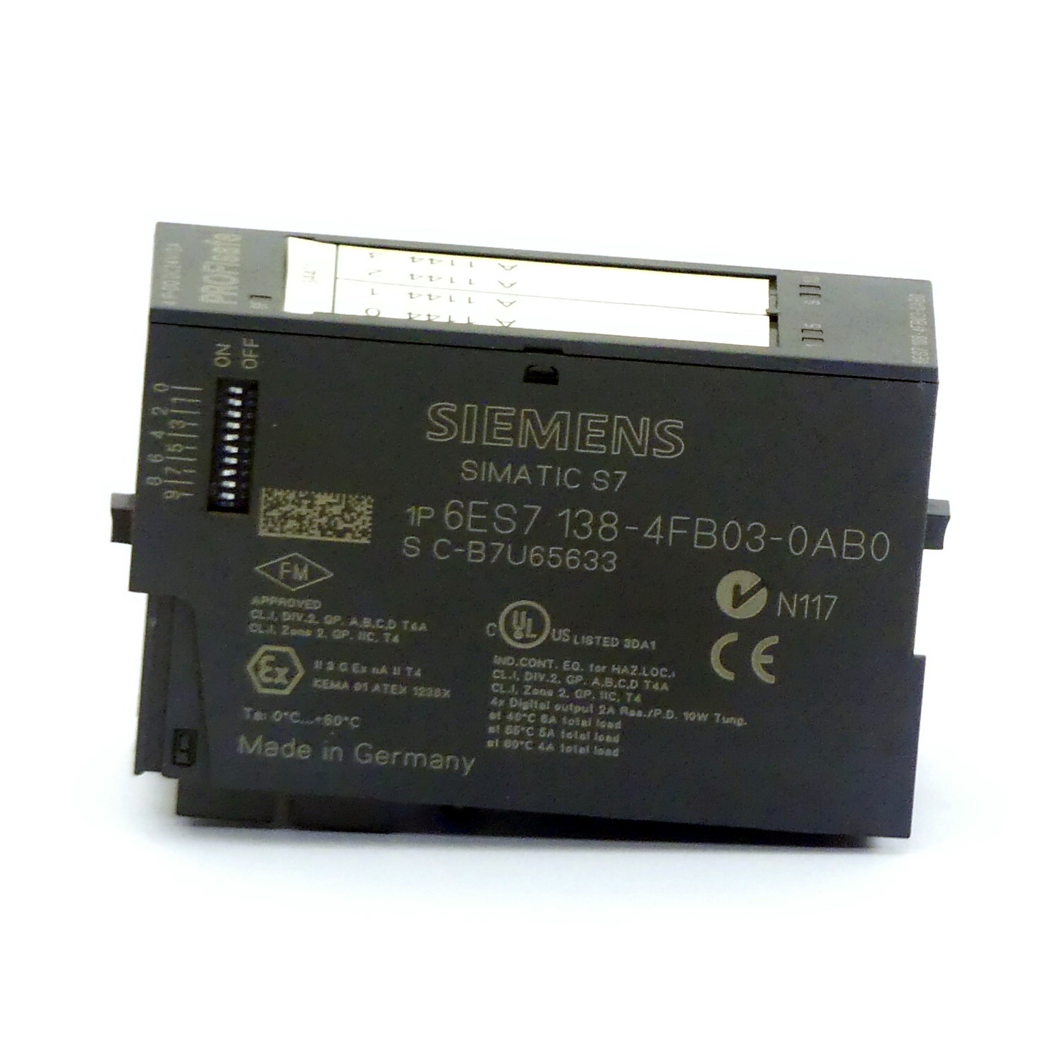 Electronics module 6ES7 138-4FB03-0AB0